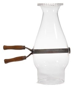 MACBETH / TUBE CHIMNEY CO. HEATER CHIMNEY WITH CURLING IRON