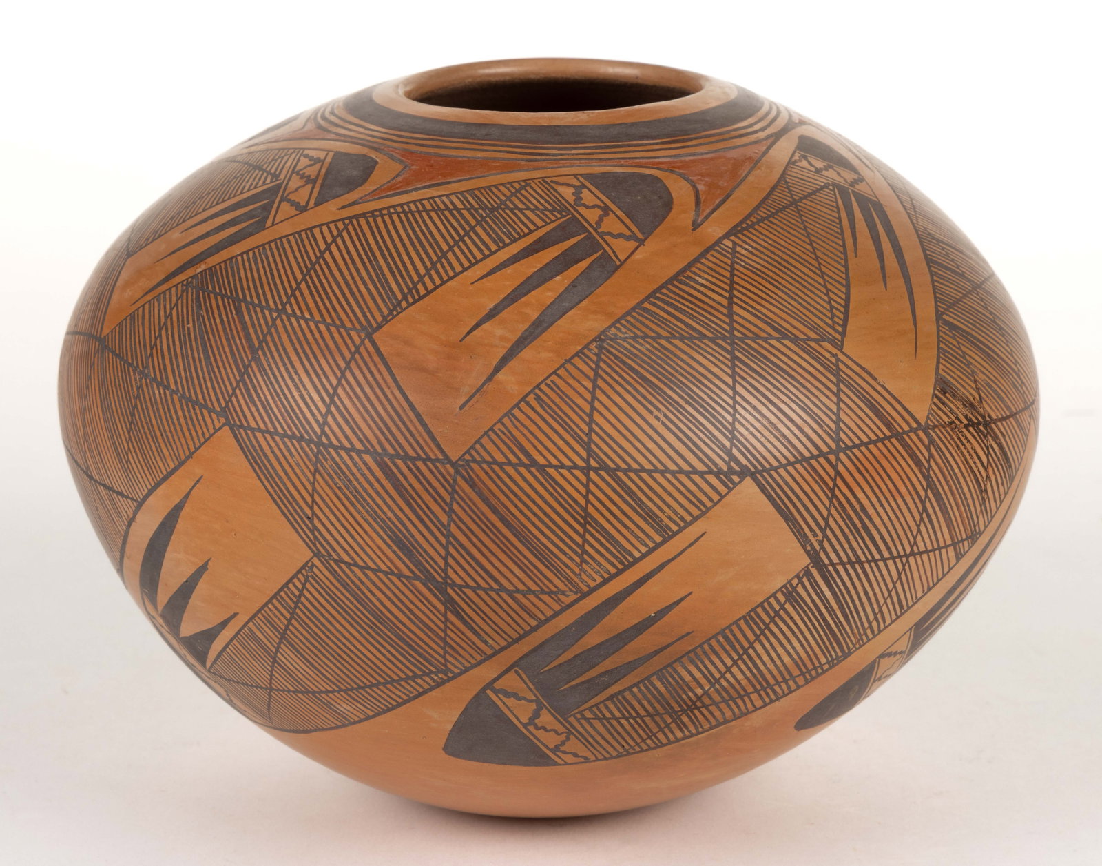 SIGNED PRISCILLA NAMINGHA NAMPEYO (1924-2008) NATIVE AMERICAN HOPI-TEWA POTTERY BOWL (1 of 6)