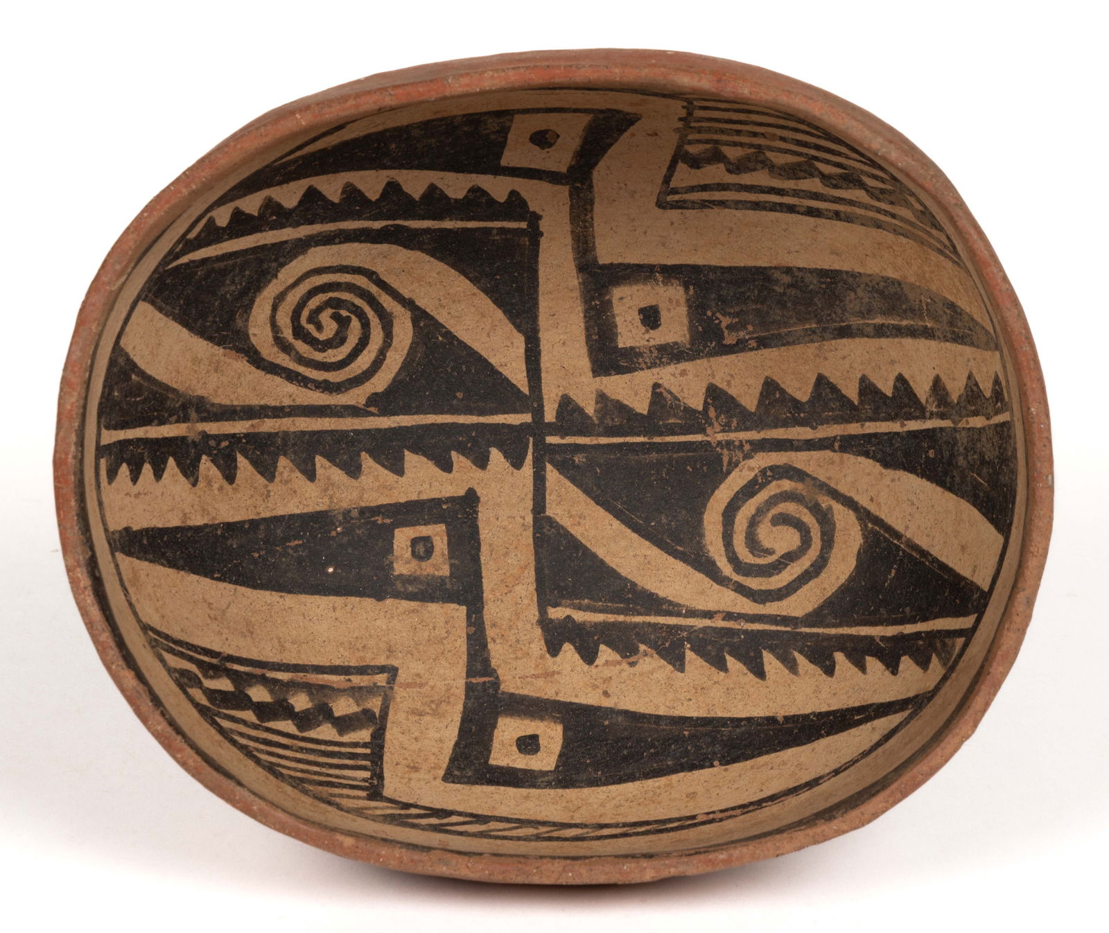 NATIVE AMERICAN ANCESTRAL PUEBLO GILA POTTERY BOWL (1 of 6)