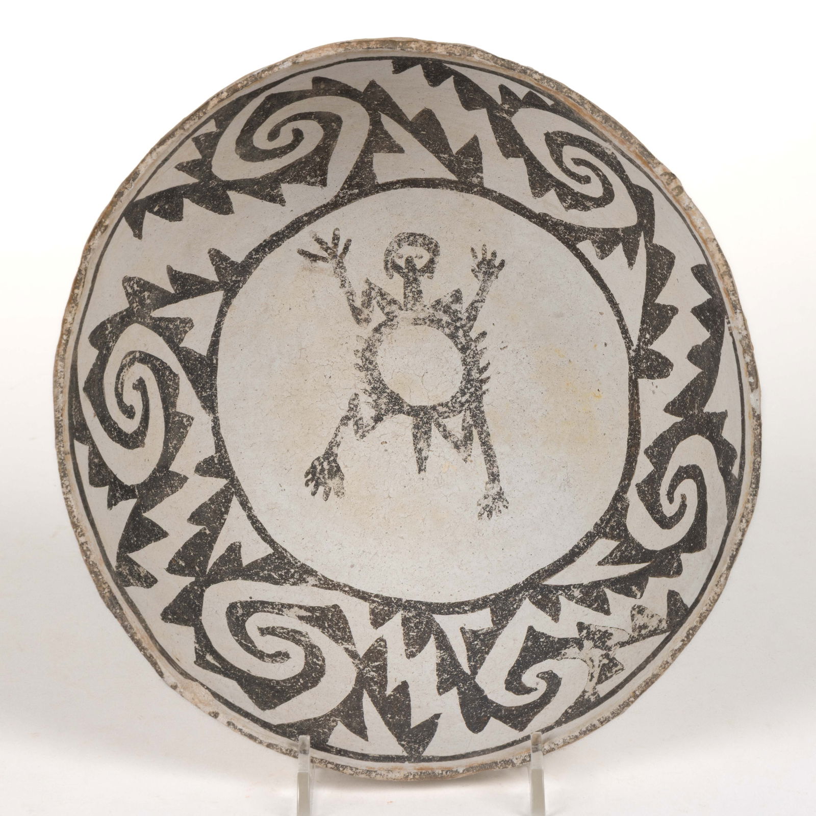 NATIVE AMERICAN ANCESTRAL PUEBLO CHACO POTTERY BOWL (1 of 4)