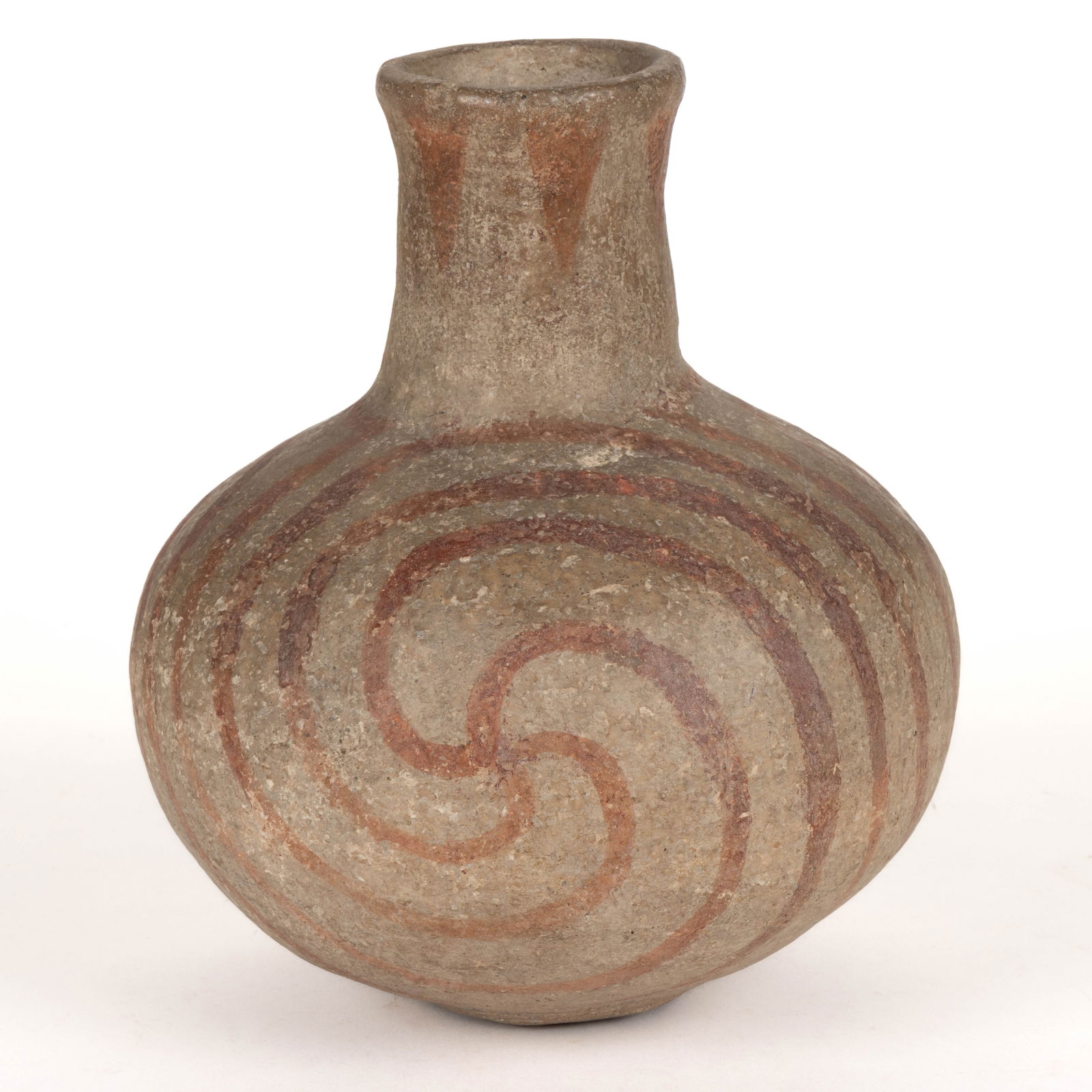 NATIVE AMERICAN QUAPAW POTTERY WATER BOTTLE (1 of 4)