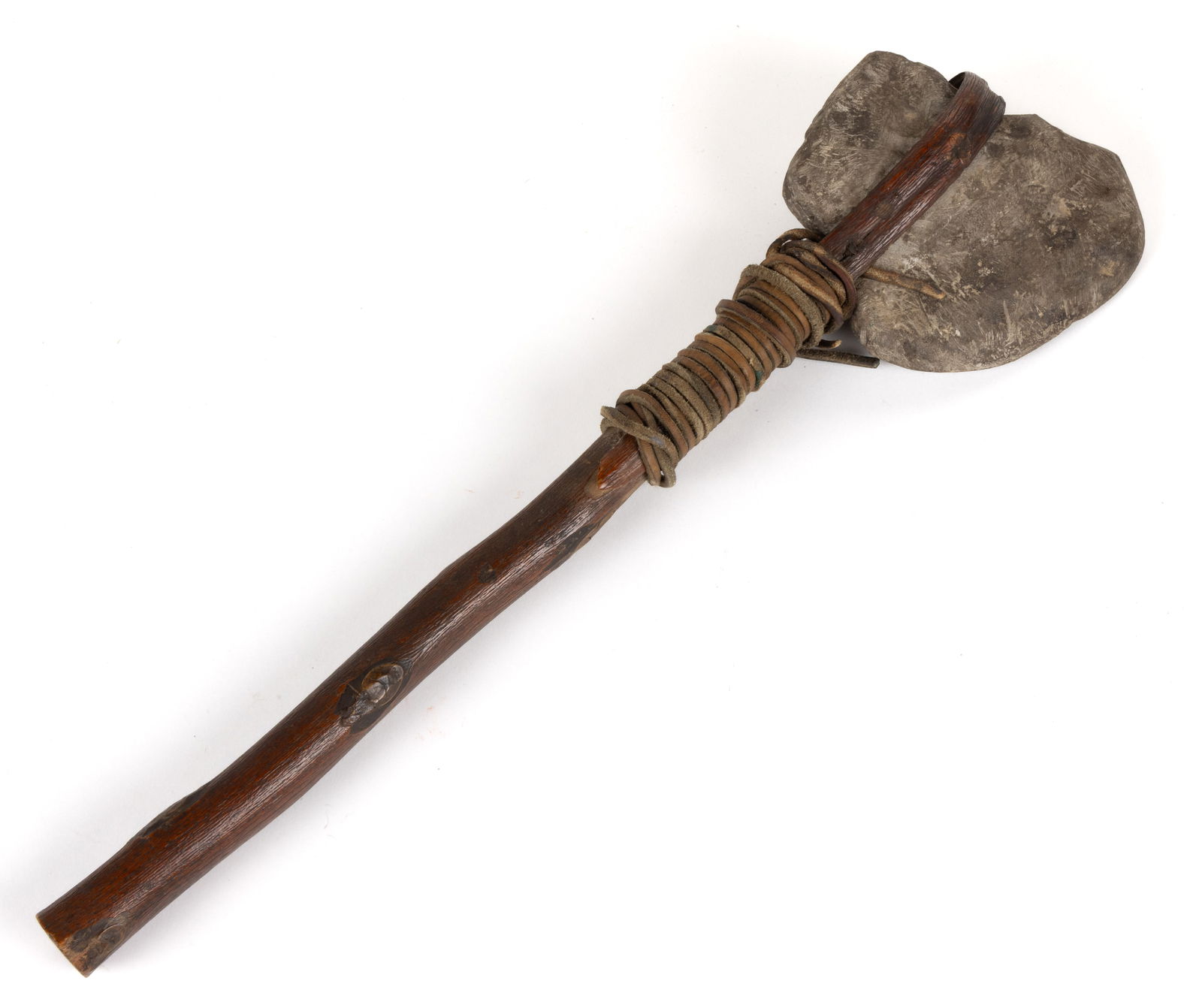 NATIVE AMERICAN STONE TOMAHAWK - 2