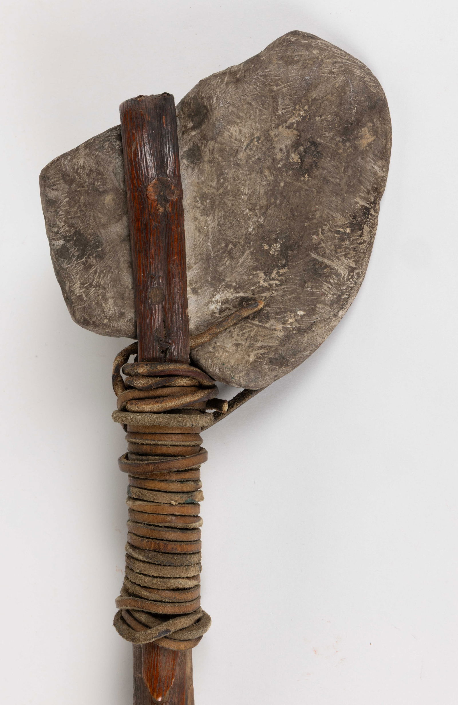 NATIVE AMERICAN STONE TOMAHAWK - 3