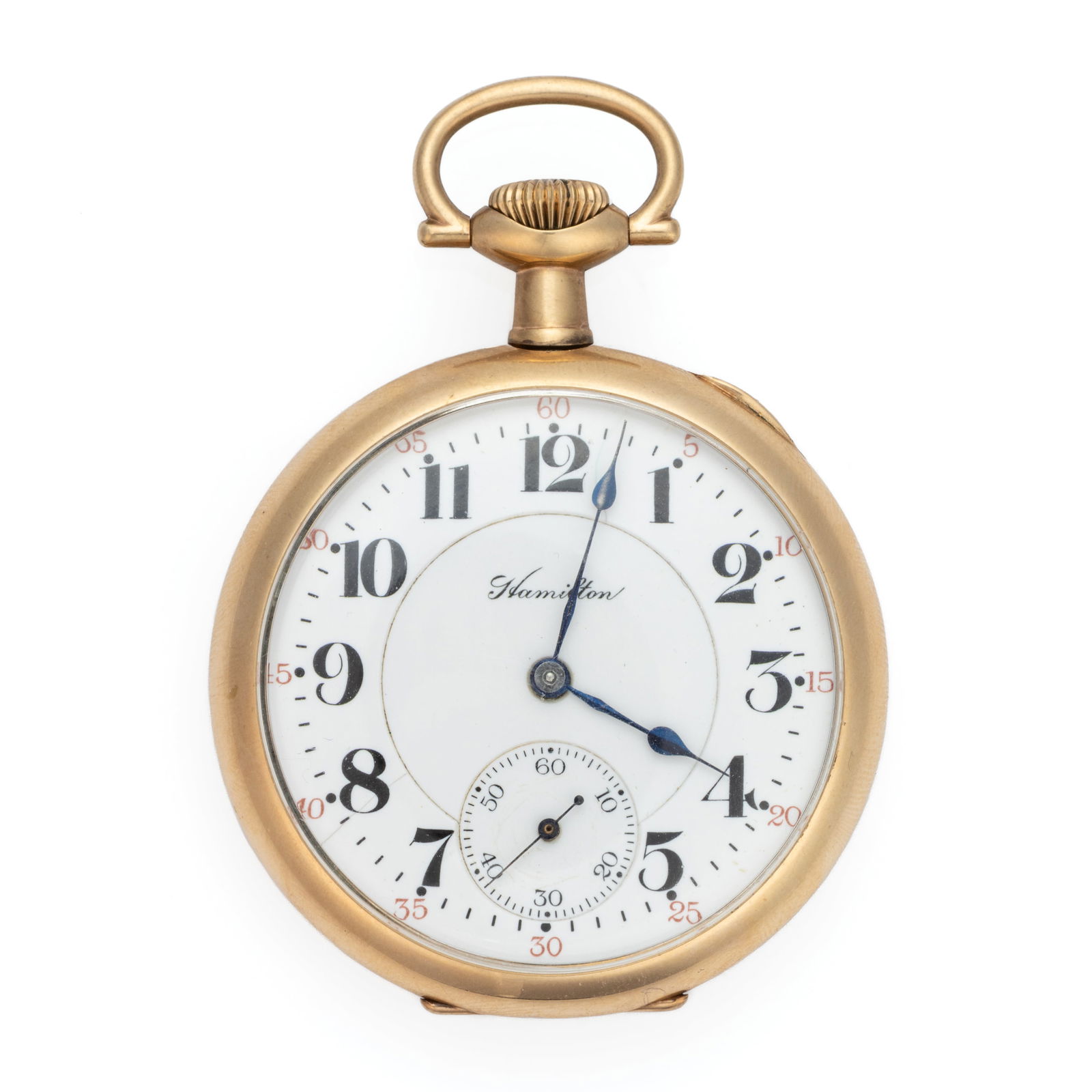 HAMILTON 21-JEWEL GRADE 992 MODEL 1 POCKET WATCH (1 of 2)