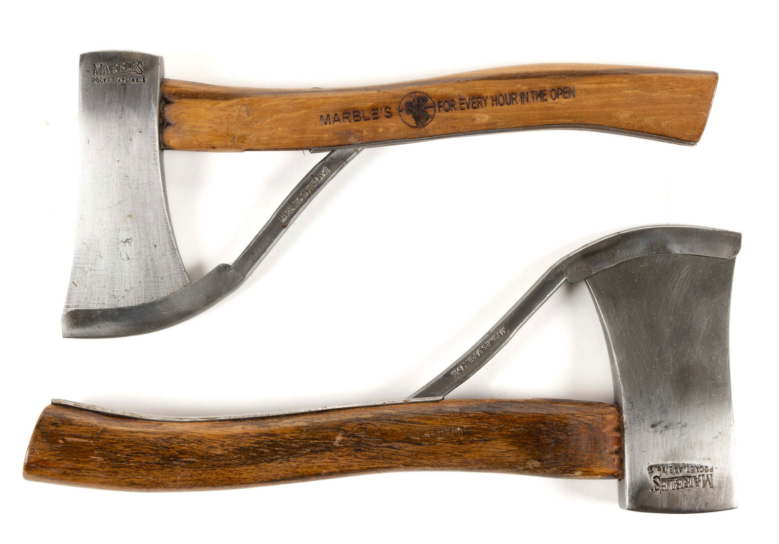 MARBLE'S VINTAGE POCKET AXES/HATCHETS, LOT OF TWO (1 of 1)