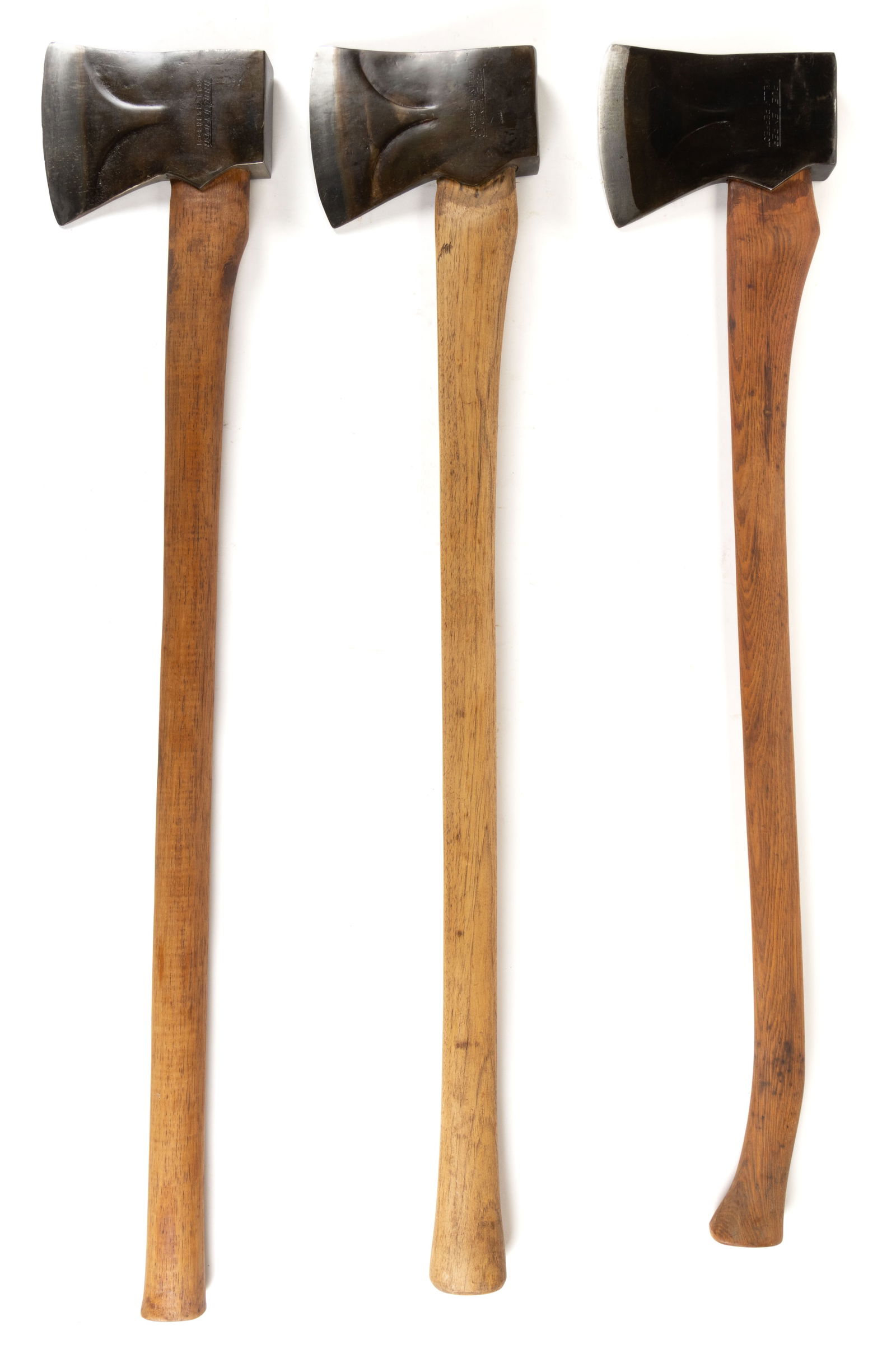 KELLY WORKS VINTAGE TRUE TEMPER KELLY PERFECT AXES, LOT OF THREE (1 of 2)