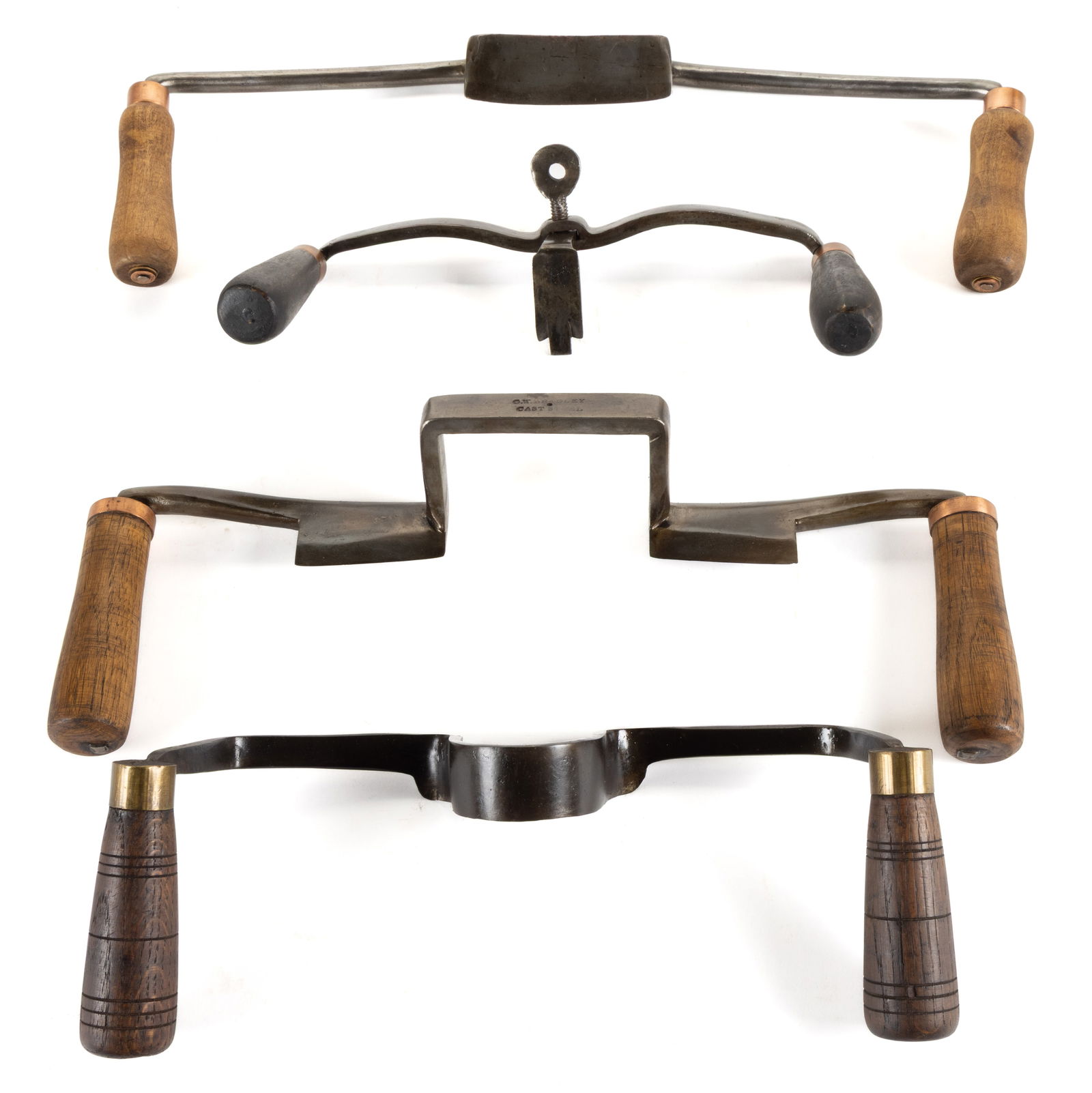 ASSORTED CARRIAGE / COACH DRAW KNIVES, LOT OF FOUR (1 of 1)