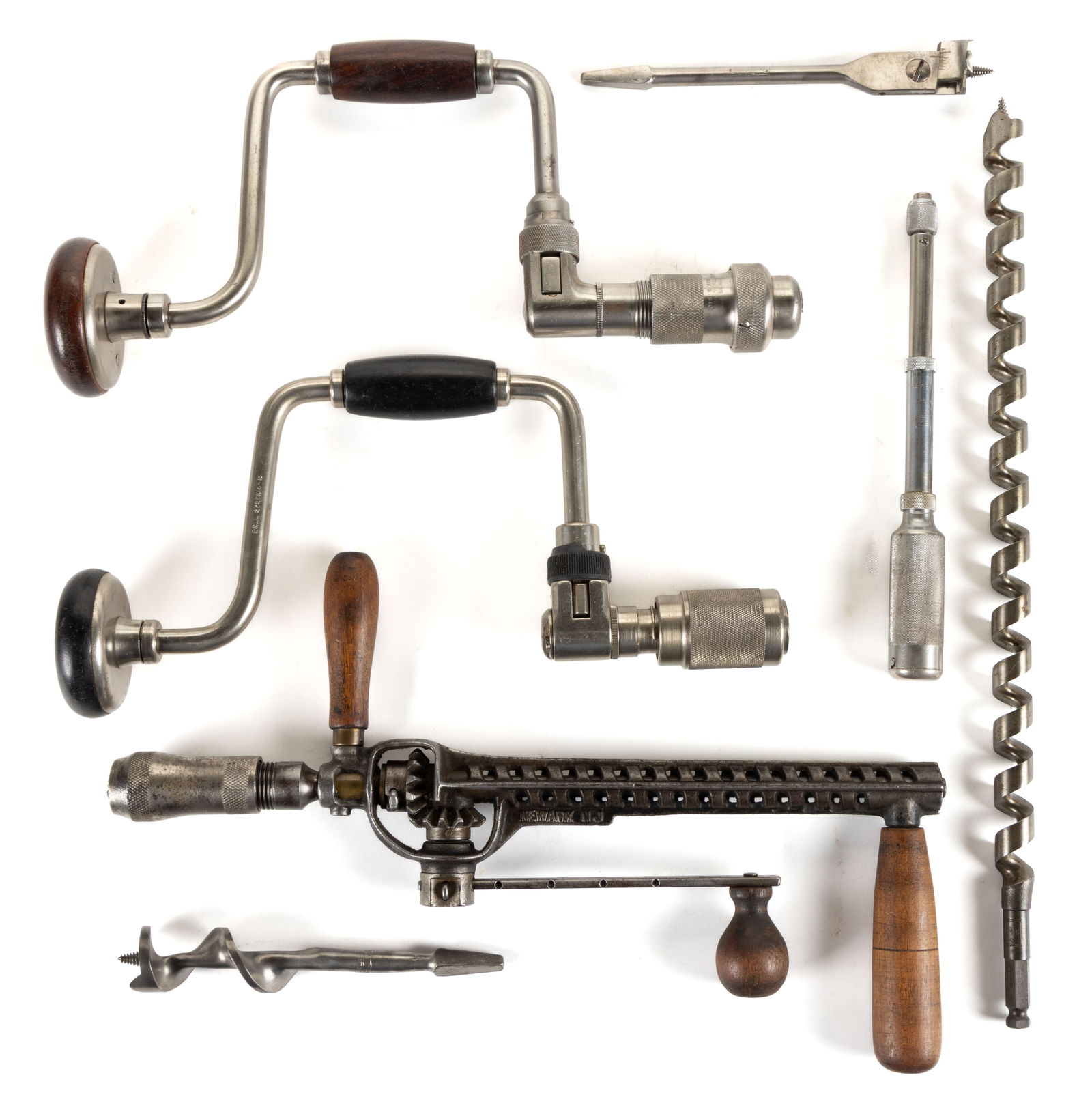 ASSORTED MANUFACTURERS AND "BELL SYSTEM" DRILLS AND RELATED TOOLS, LOT OF SEVEN (1 of 1)