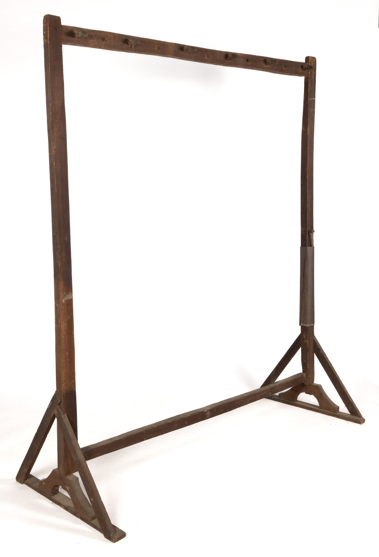 AMERICAN PINE AND POPLAR CLOTHES / COAT RACK (1 of 3)