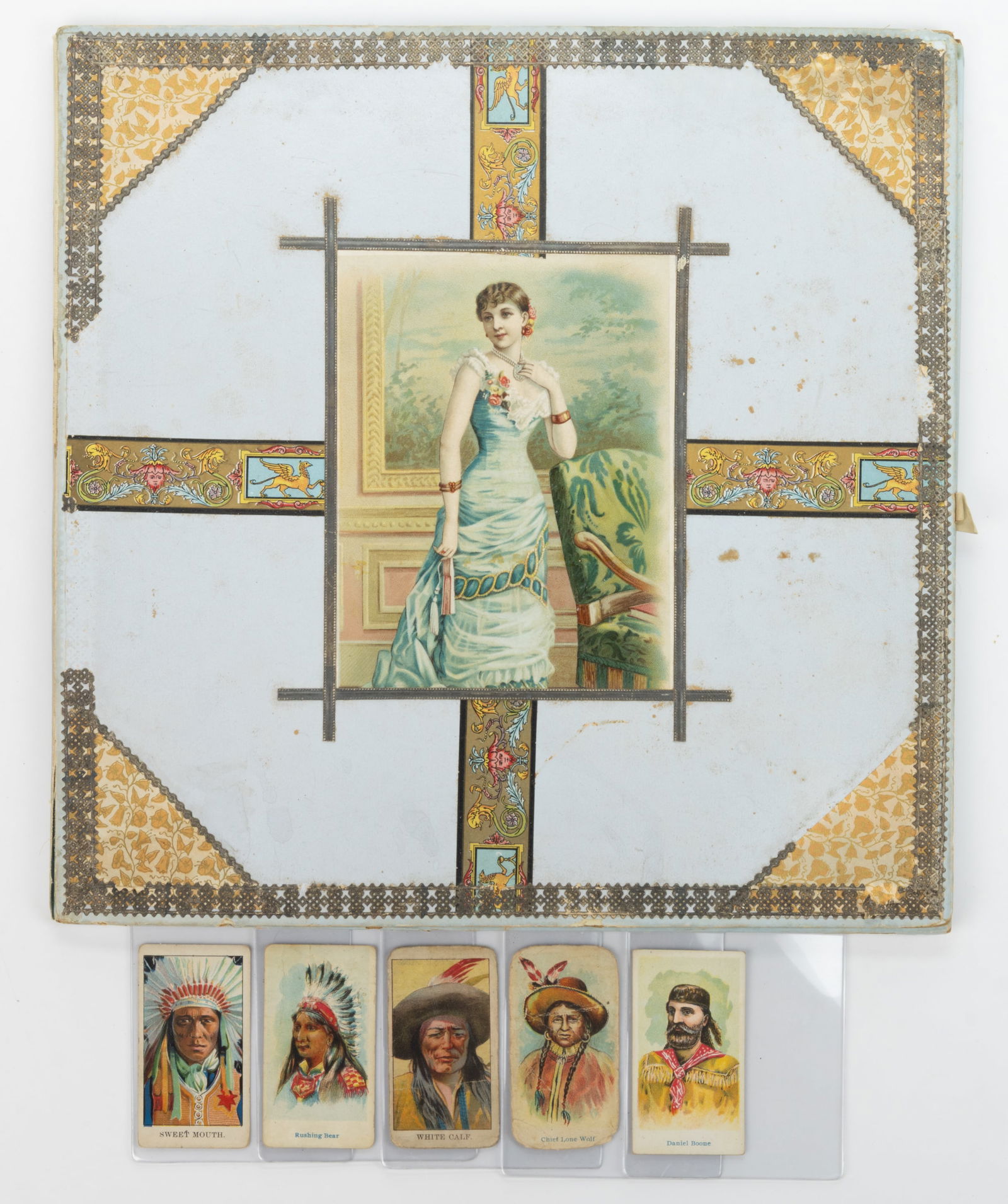 ASSORTED TOBACCO AND ACTRESS CARDS / EPHEMERA, LOT OF 27 (1 of 2)