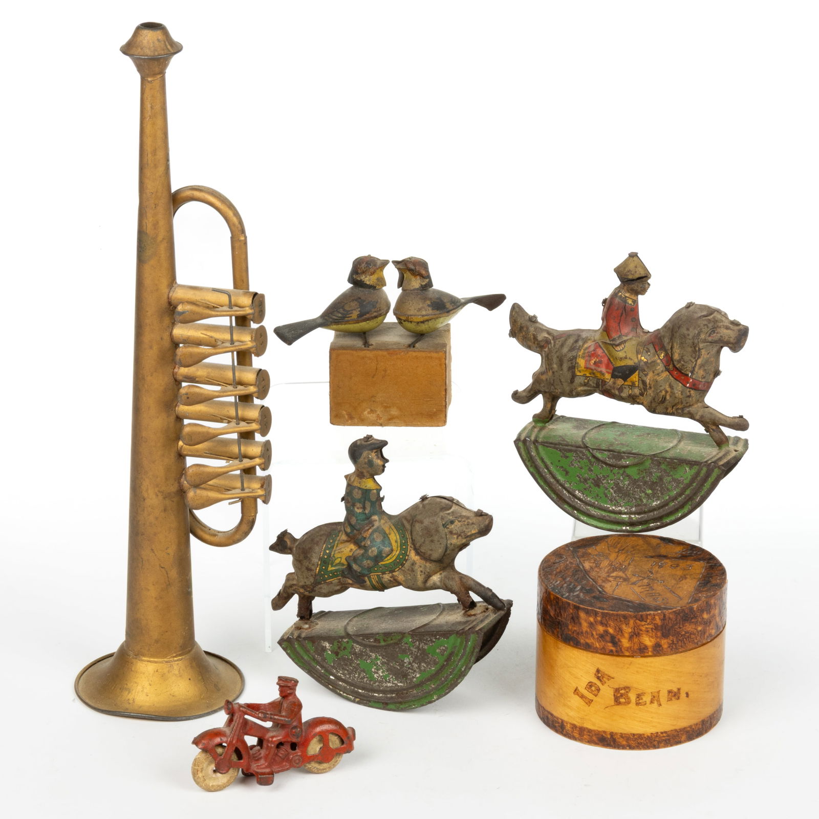 ASSORTED CHILDREN'S TOYS / ARTICLES, LOT OF SIX (1 of 2)