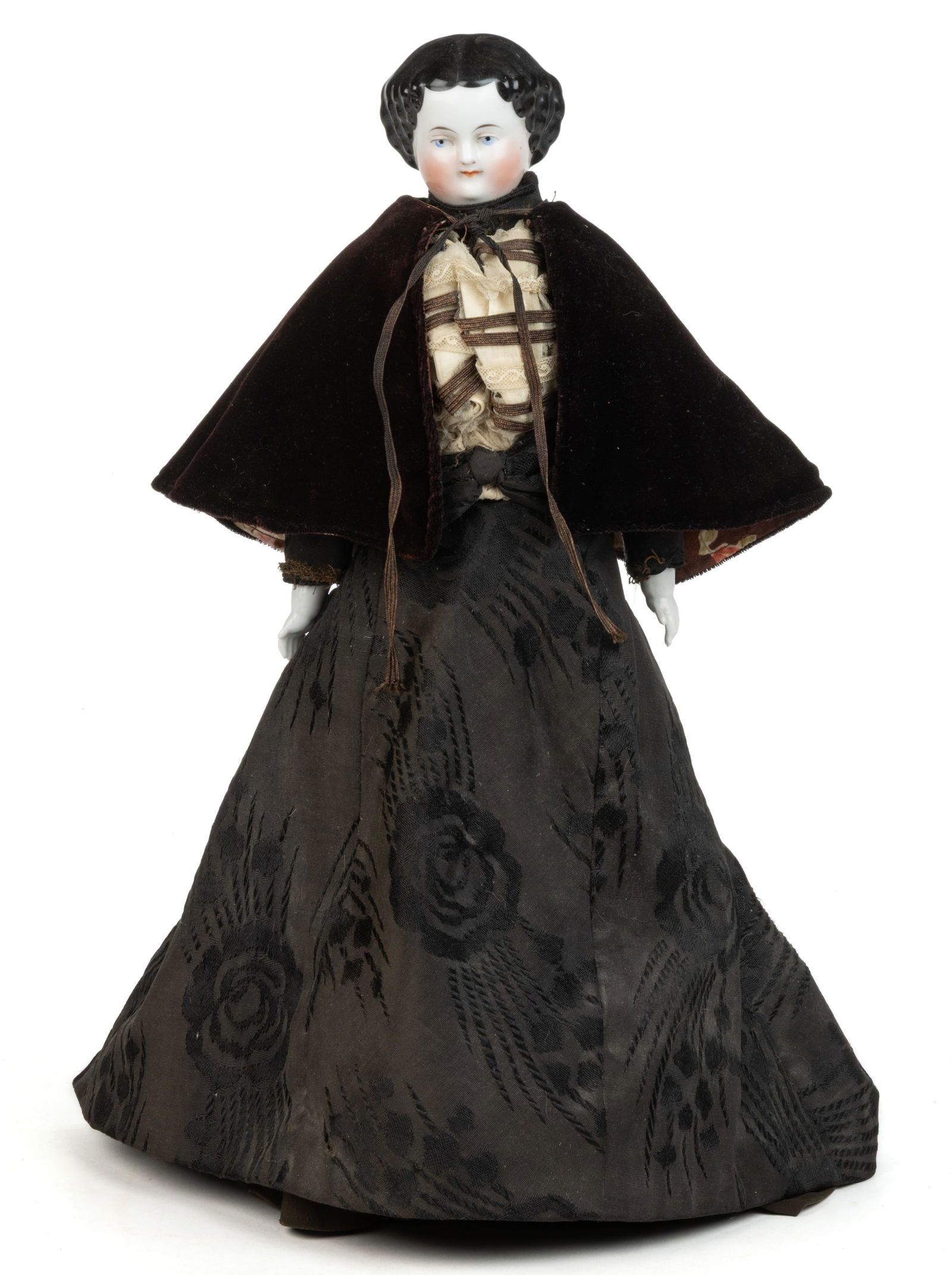 GERMAN CHINA HEAD LADY DOLL (1 of 5)