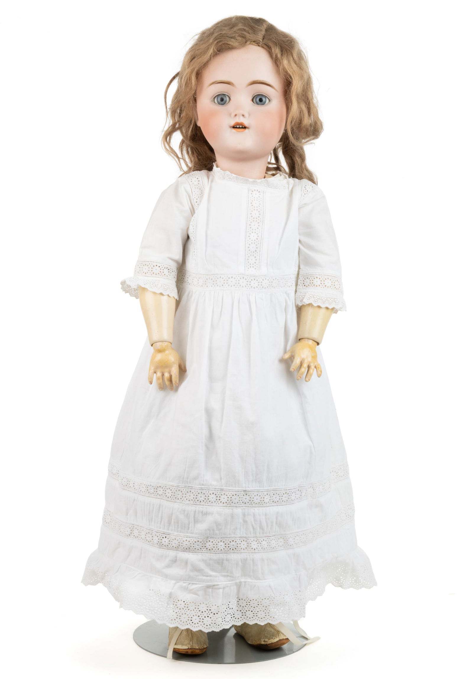 GERMAN NO. 101 BISQUE-HEAD DOLLY FACE DOLL (1 of 7)