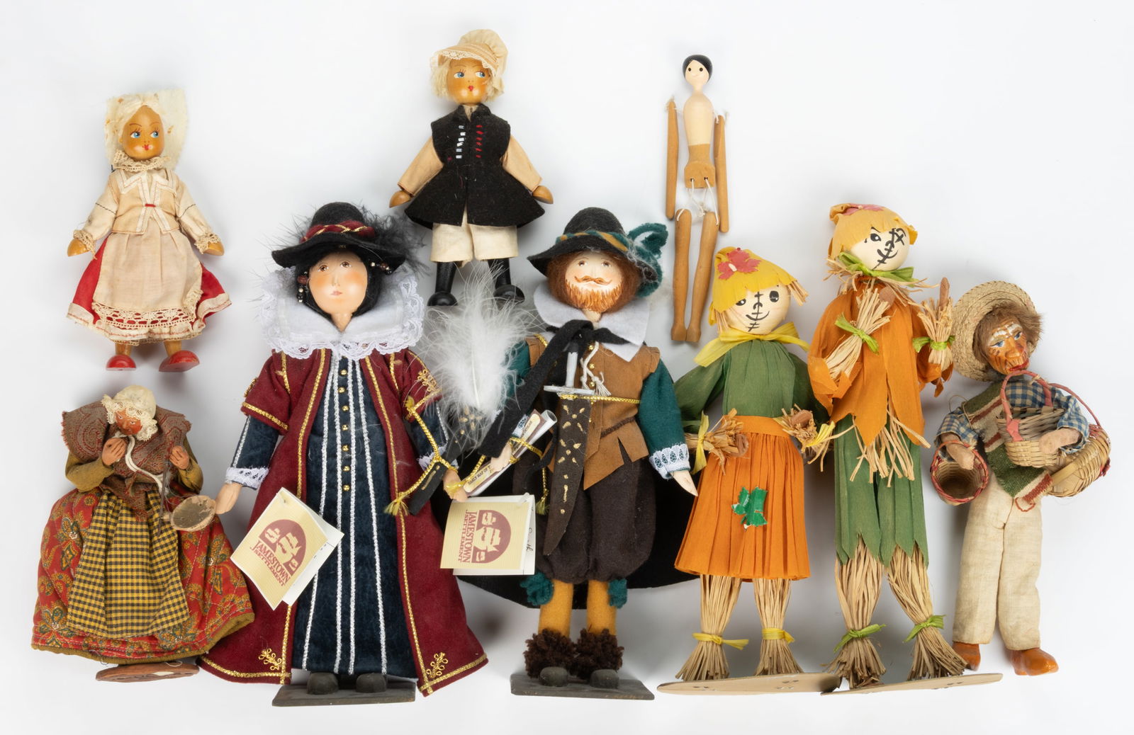 ASSORTED VINTAGE DOLLS, LOT OF 11 (1 of 2)