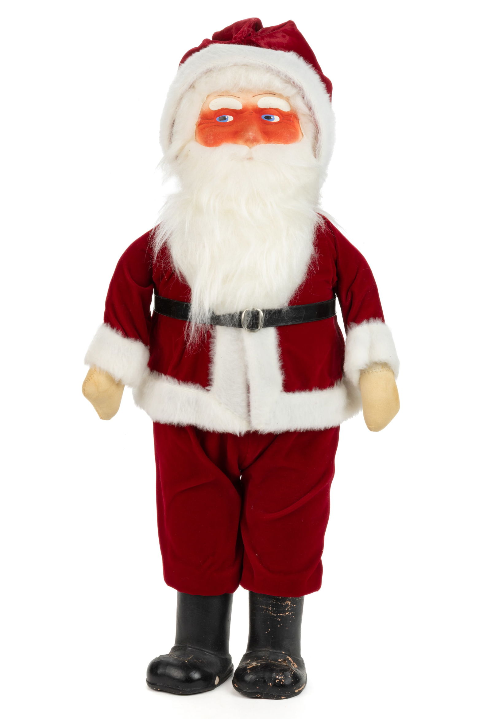 VINTAGE STUFFED SANTA CLAUS DOLL (1 of 4)