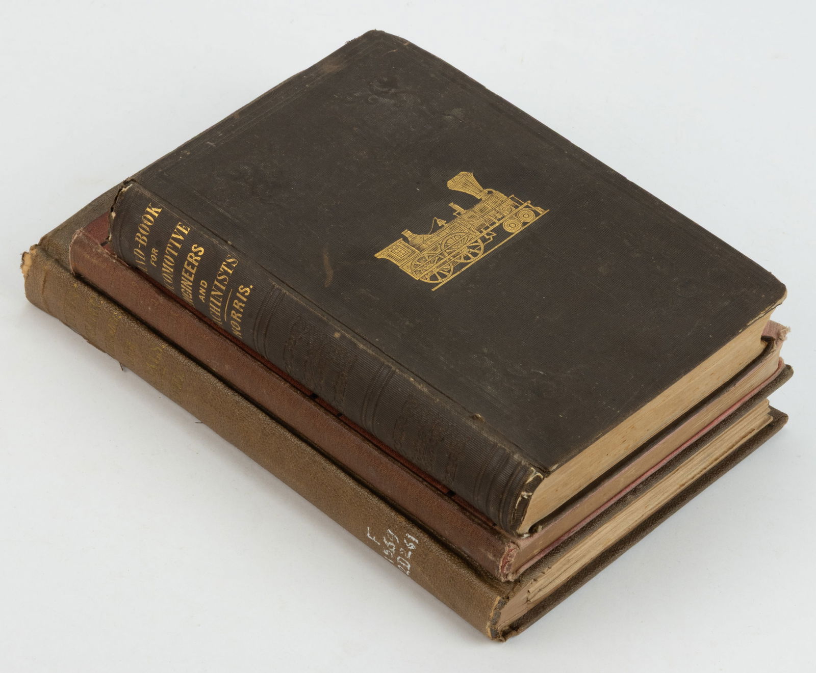 ANTIQUARIAN RAILWAY ENGINEERING HANDBOOK / REPORT VOLUMES, LOT OF THREE (1 of 4)