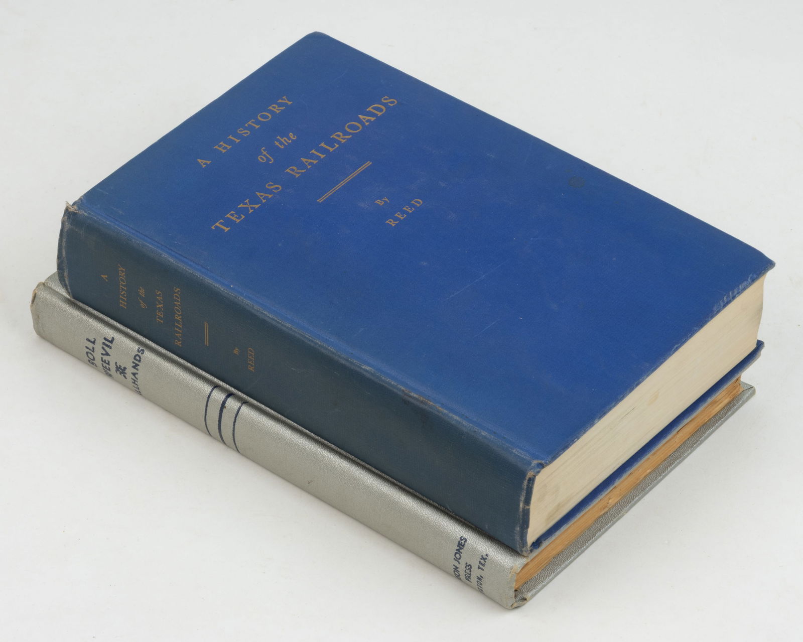 TEXAS RAILROAD HISTORICAL VOLUMES, LOT OF TWO (1 of 3)