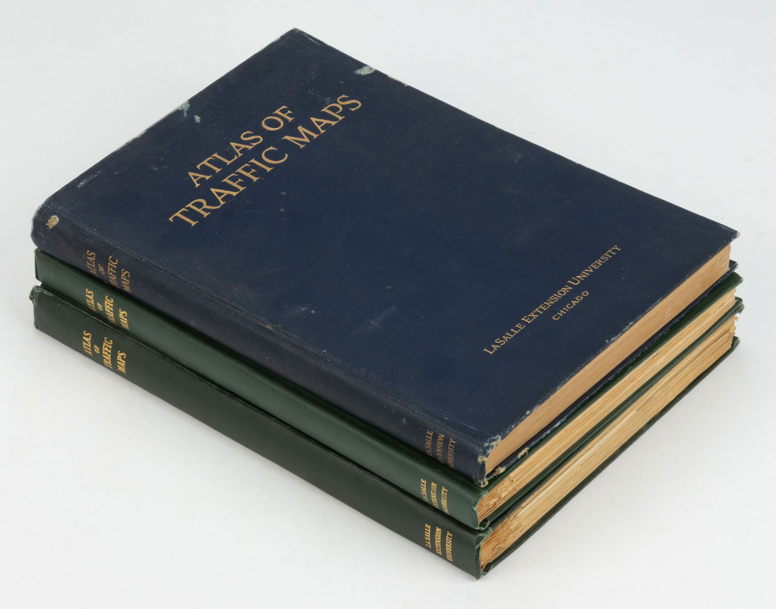 ANTIQUARIAN RAILROAD TRAFFIC MAPS VOLUMES, LOT OF THREE (1 of 4)