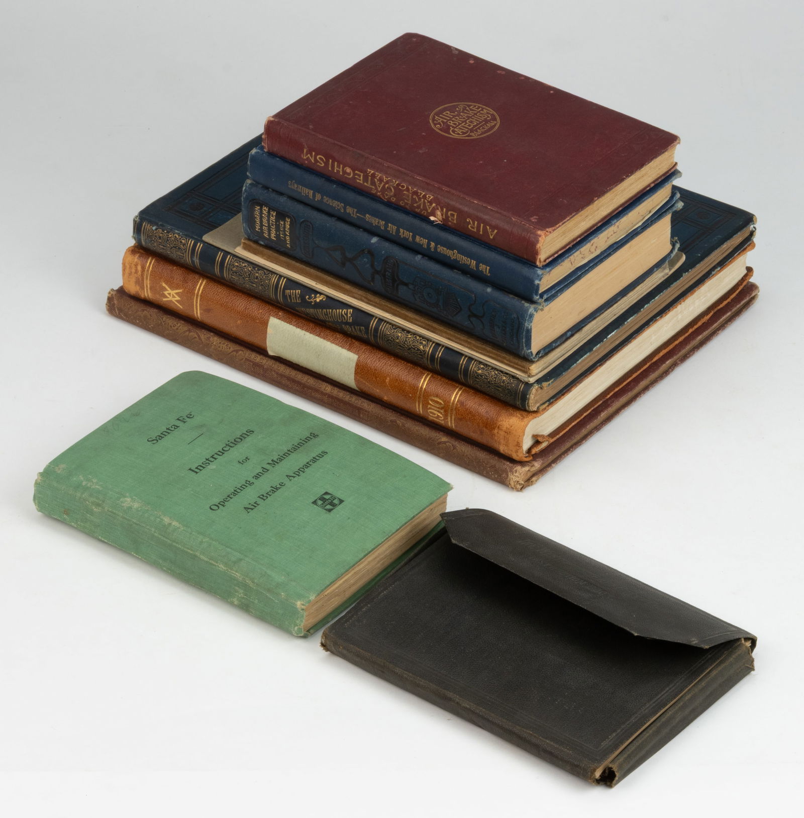 ANTIQUARIAN WESTINGHOUSE AIR BRAKE COMPANY VOLUMES, LOT OF 11 (1 of 1)