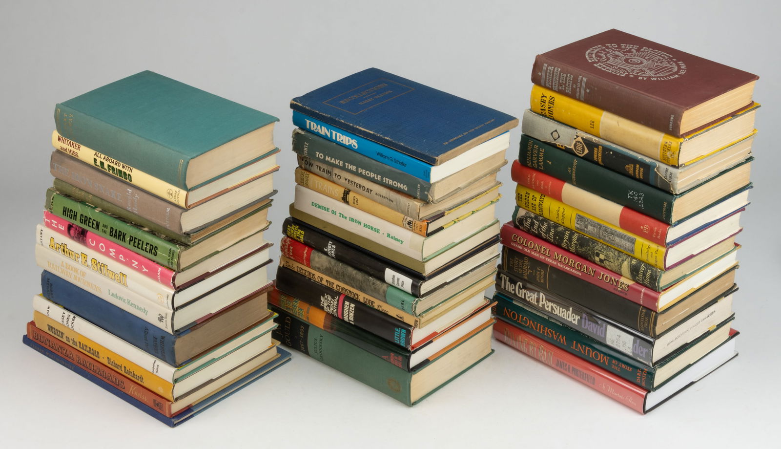 ASSORTED RAILROAD NON-FICTION VOLUMES, LOT OF 40 (1 of 1)