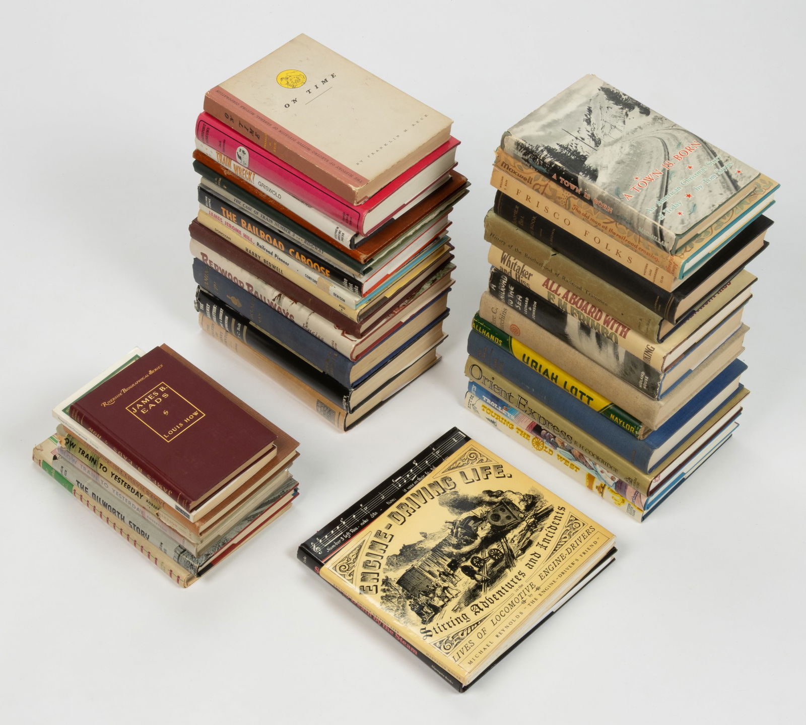 ASSORTED RAILROAD NON-FICTION VOLUMES, LOT OF 36 (1 of 1)