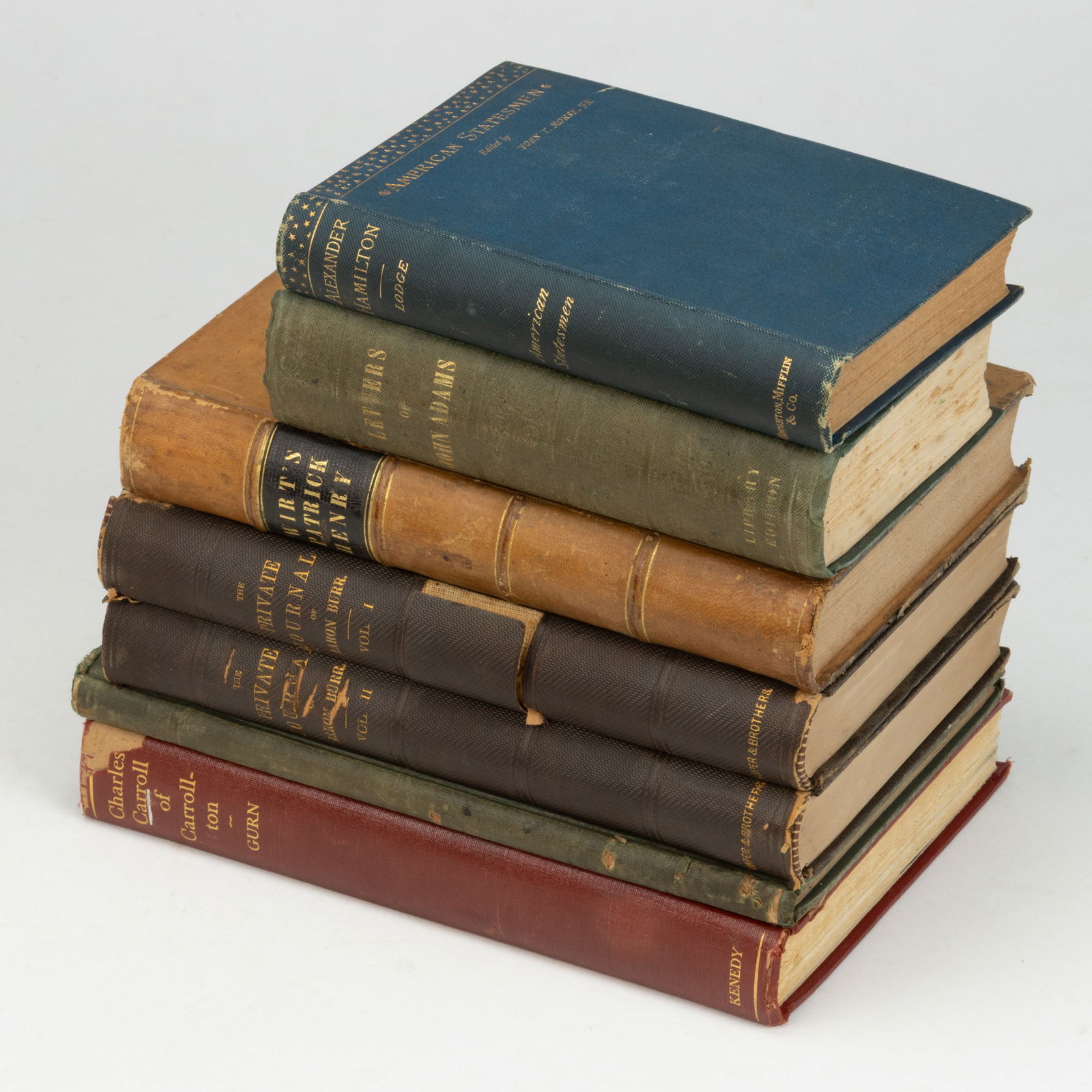 ANTIQUARIAN AMERICANA VOLUMES, LOT OF SEVEN (1 of 1)