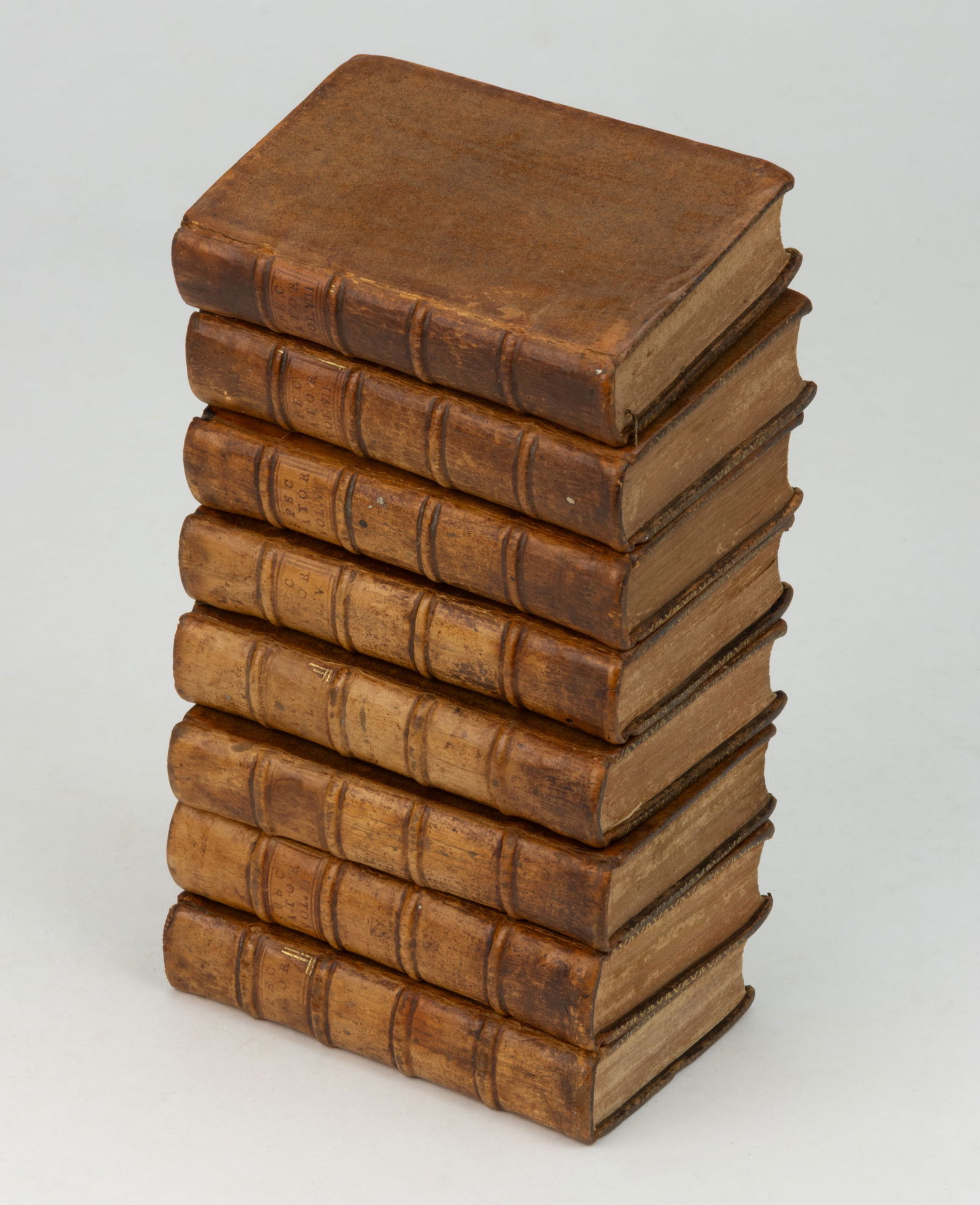 ANTIQUARIAN ENGLISH LITERARY PERIODICAL EIGHT-VOLUME SET (1 of 3)