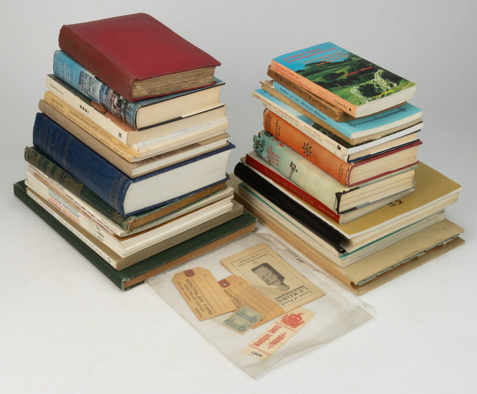 ASSORTED NON-FICTION VOLUMES AND PRINTED MATERIALS, UNCOUNTED LOT (1 of 1)