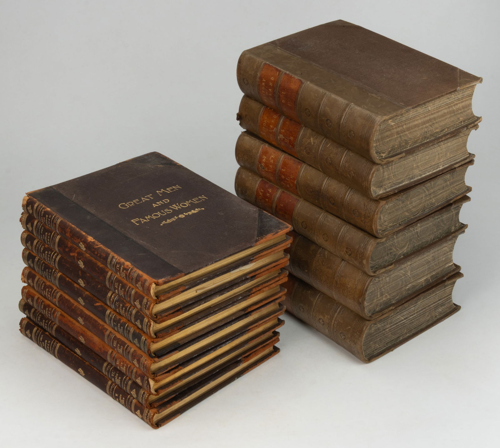 ANTIQUARIAN ILLUSTRATED HISTORICAL VOLUMES, LOT OF 14 (1 of 1)