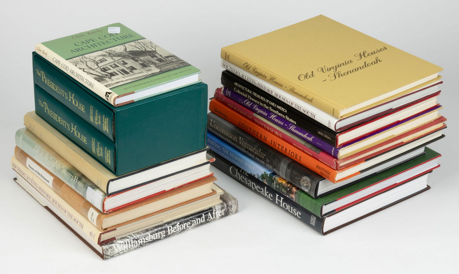 ARCHITECTURAL HISTORY REFERENCE VOLUMES, LOT OF 16 (1 of 1)