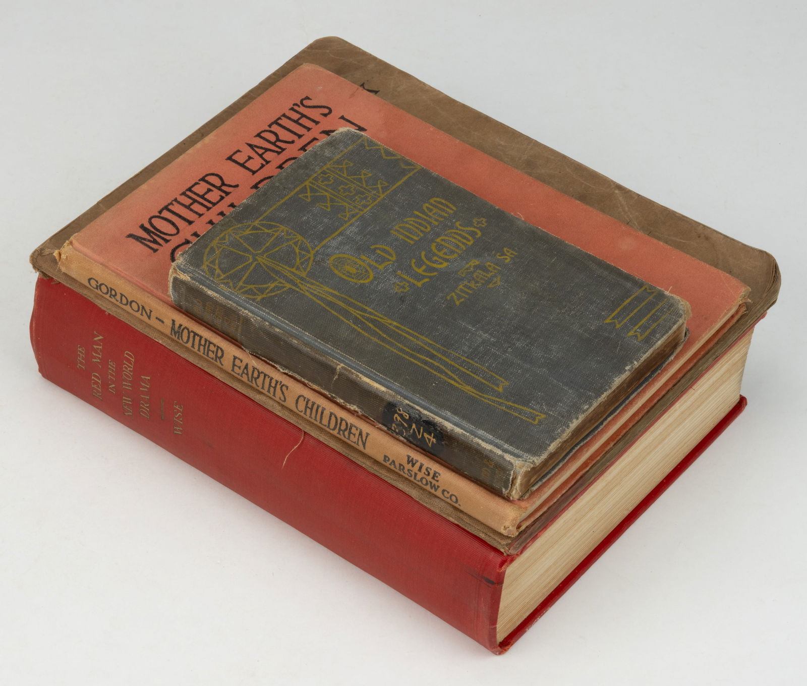 ASSORTED NATIVE AMERICAN HISTORICAL VOLUMES, LOT OF FOUR (1 of 1)