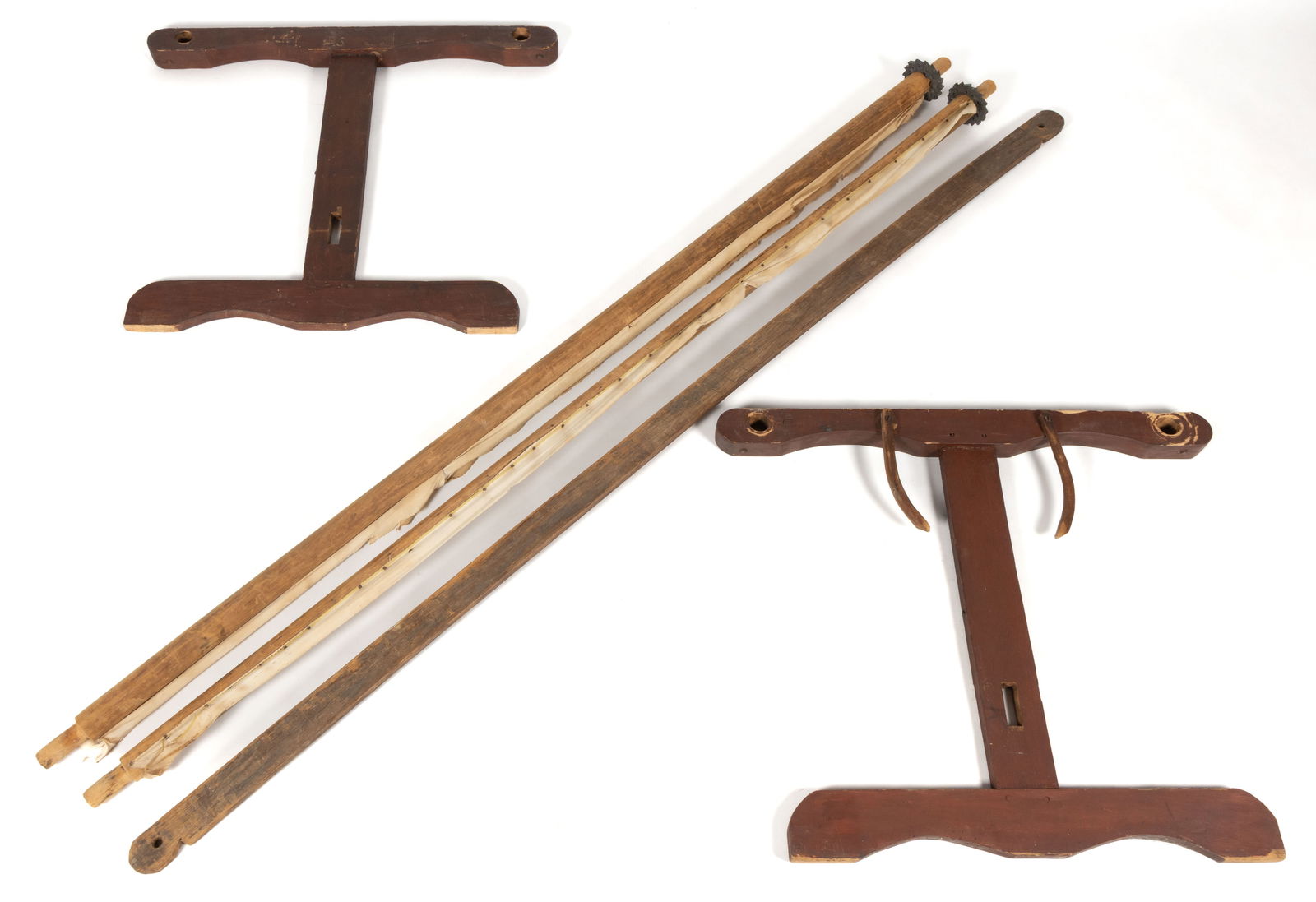 AMERICAN PAINTED QUILTING FRAME (1 of 1)