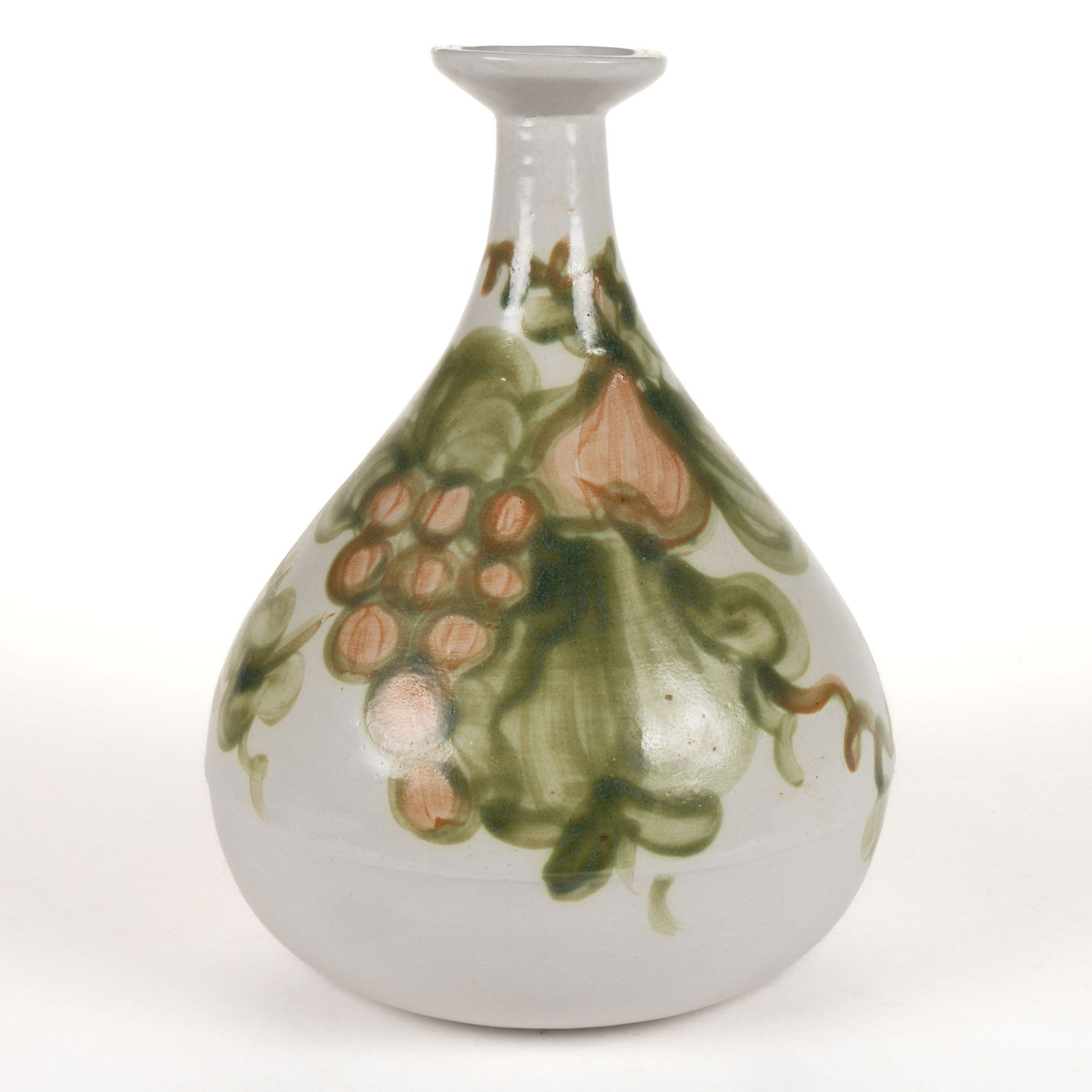 AMERICAN ART POTTERY LOUISVILLE STONEWARE VASE (1 of 5)
