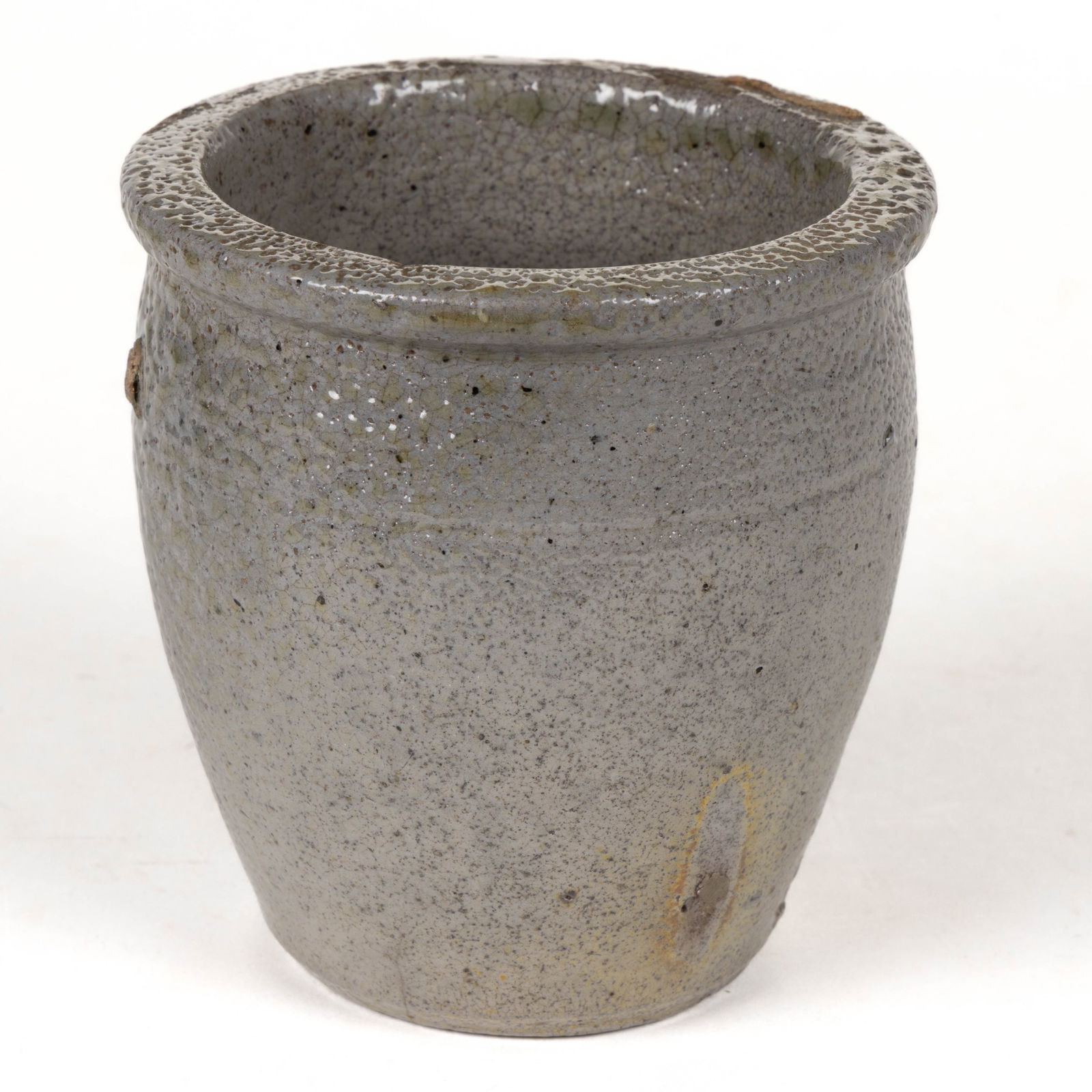 ROCKINGHAM CO., SHENANDOAH VALLEY OF VIRGINIA STONEWARE DIMINUTIVE CROCK (1 of 5)