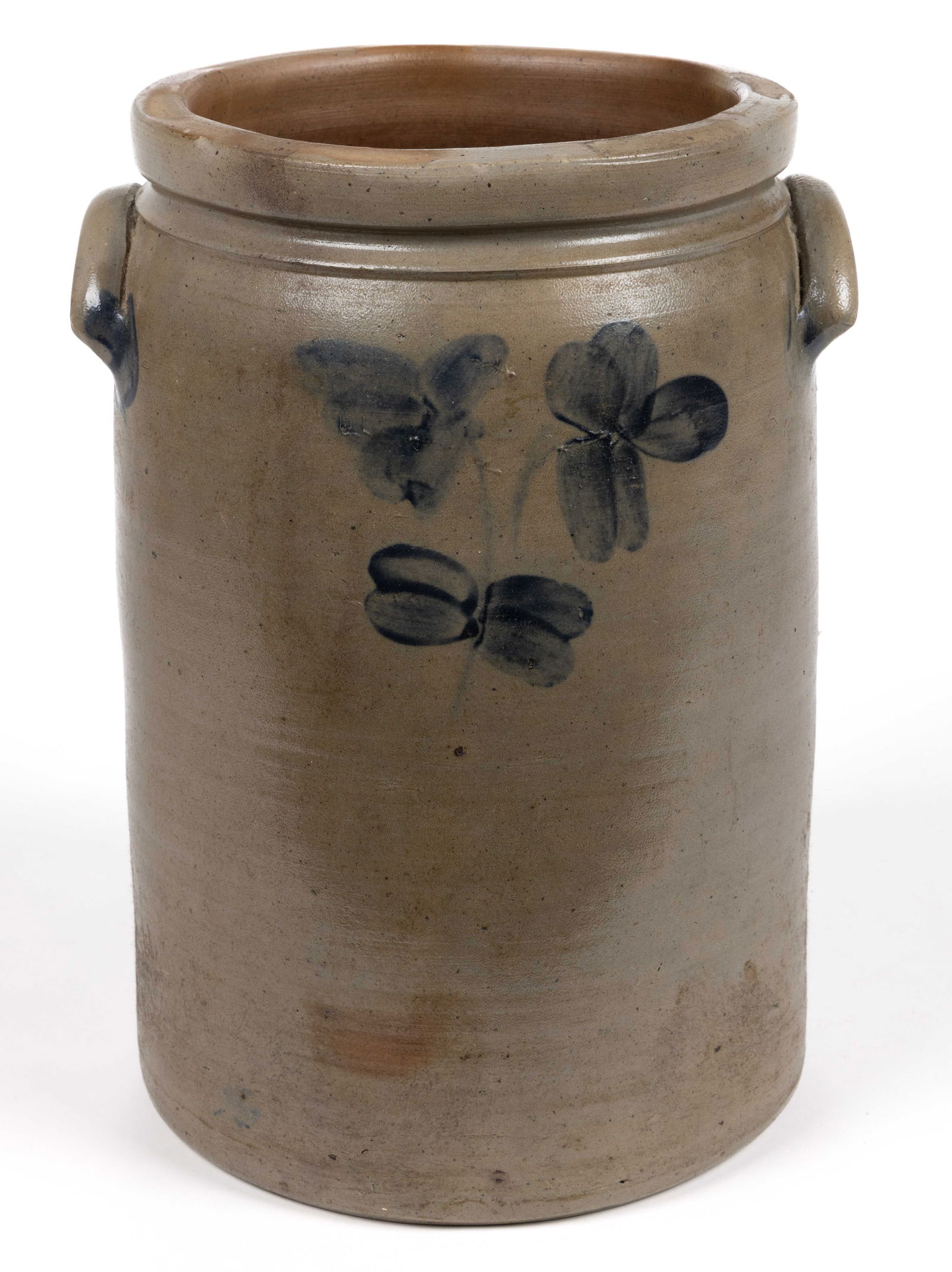 STAMPED "P. HERRMANN", BALTIMORE, MARYLAND DECORATED STONEWARE JAR (1 of 5)