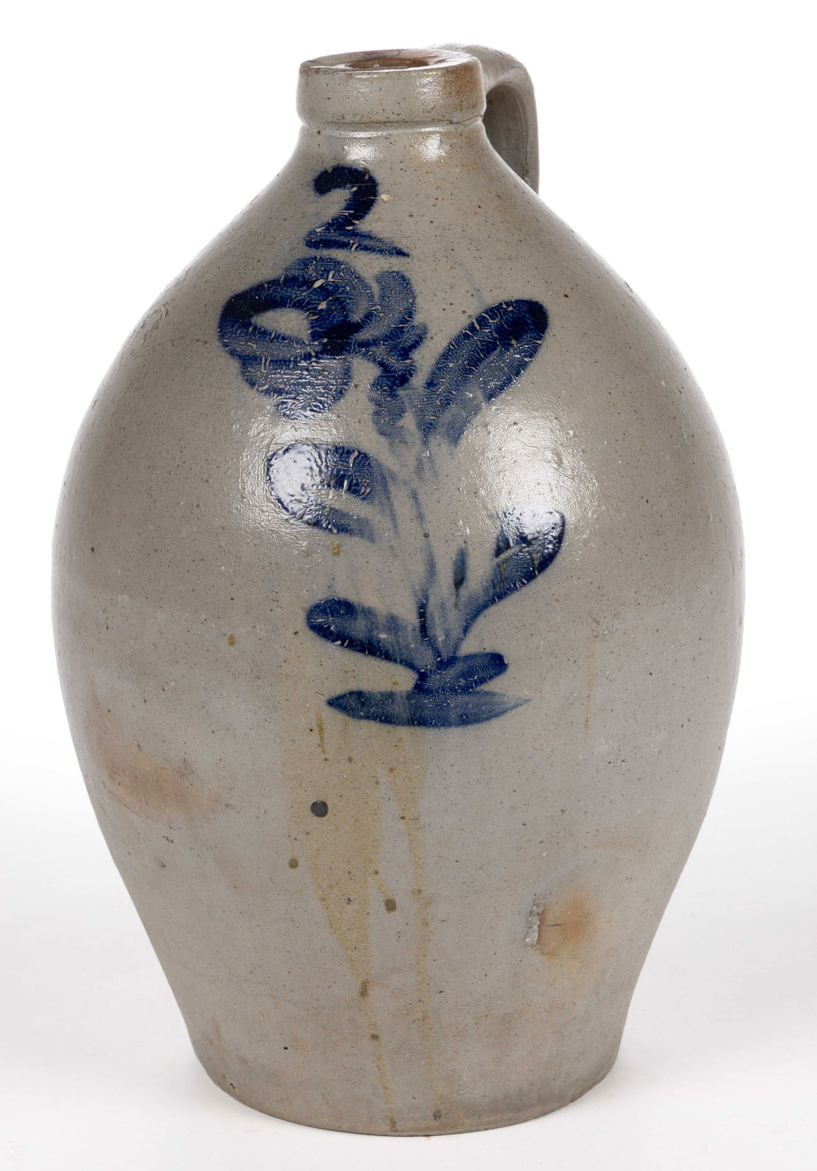 NORTHEASTERN DECORATED STONEWARE JUG (1 of 5)