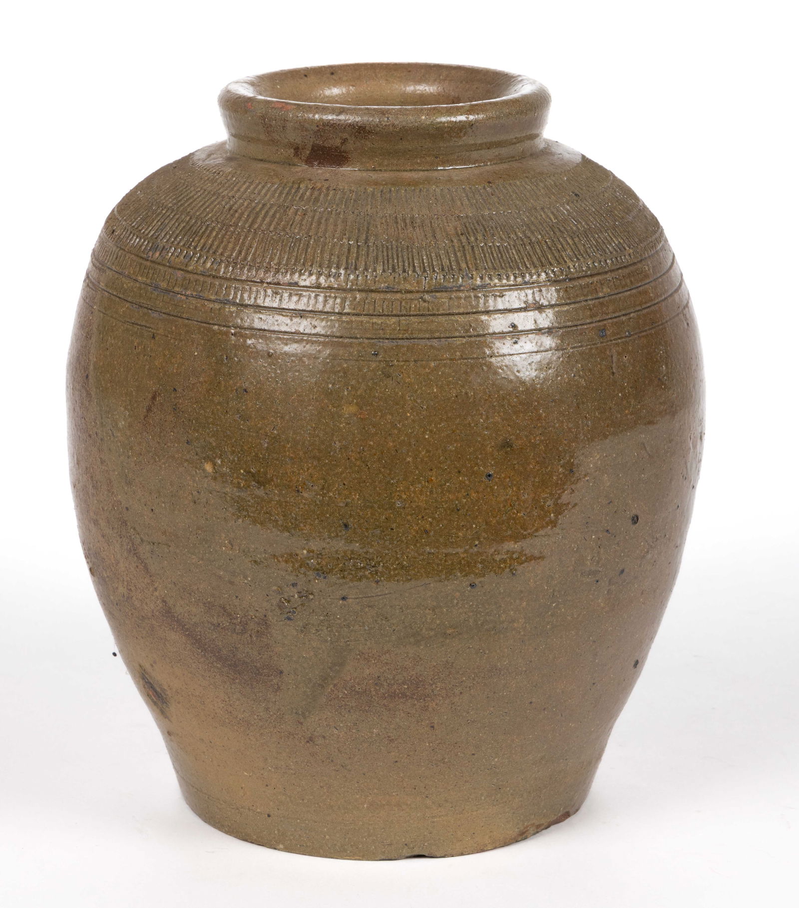 CHINESE MIJIU STONEWARE JAR (1 of 5)
