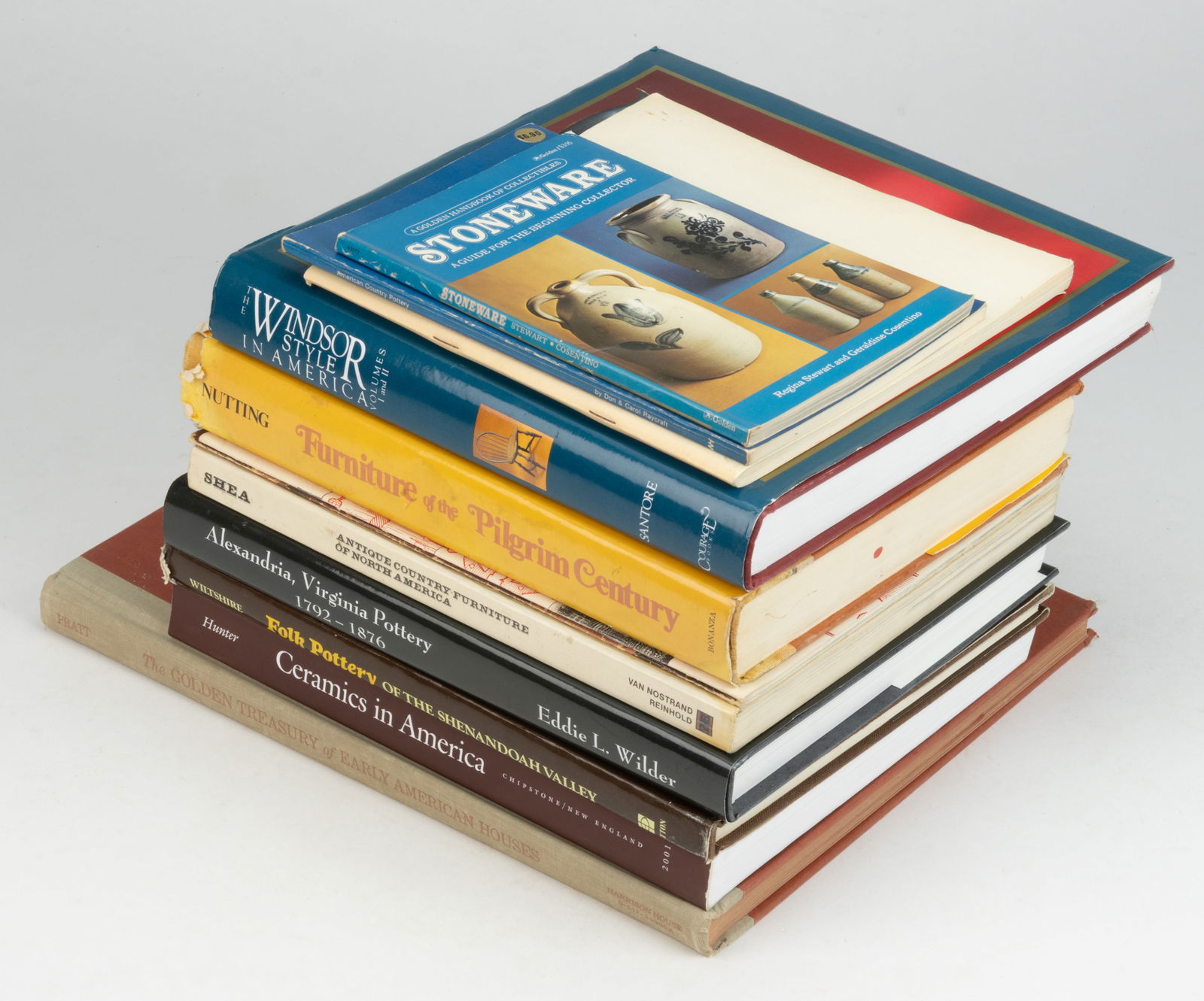 AMERICAN POTTERY AND FURNITURE REFERENCE VOLUMES, LOT OF 12 (1 of 1)