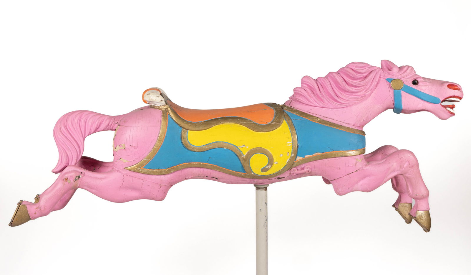 CHARLES W. PARKER (ABILENE AND LEAVENWORTH, KS, 1864-1932), ATTRIBUTED, FOLK ART CARVED AND PAINTED (1 of 8)