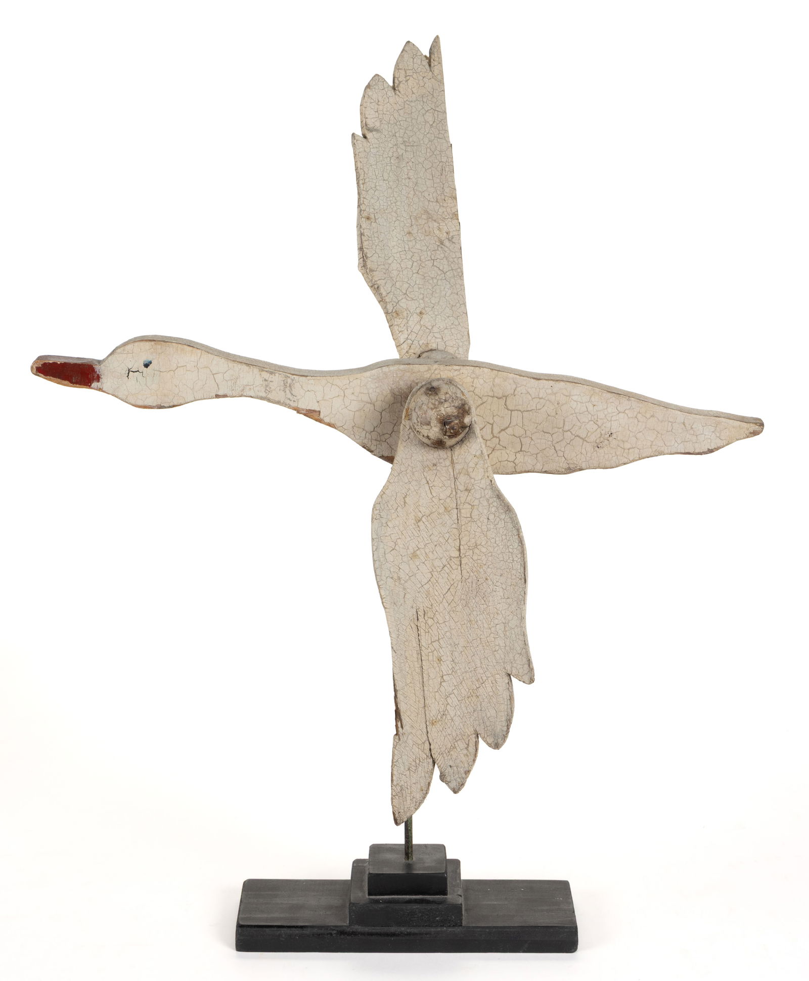 AMERICAN FOLK ART PAINTED DUCK WHIRLIGIG (1 of 3)