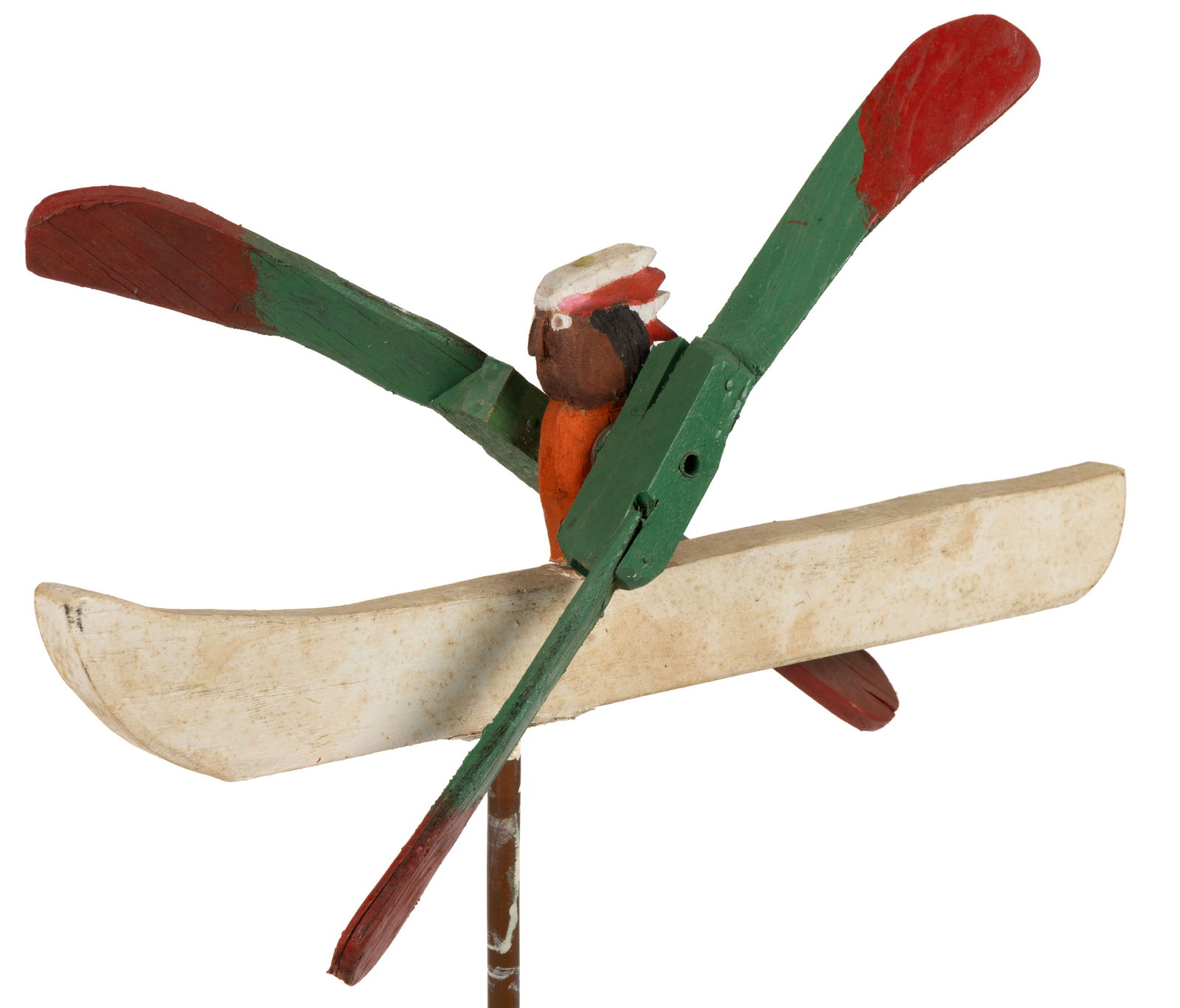 SAM DOUGLAS (MIDDLEWAY, WEST VIRGINIA, ACTIVE 20TH CENTURY), ATTRIBUTED, FOLK ART NATIVE AMERICAN (1 of 4)