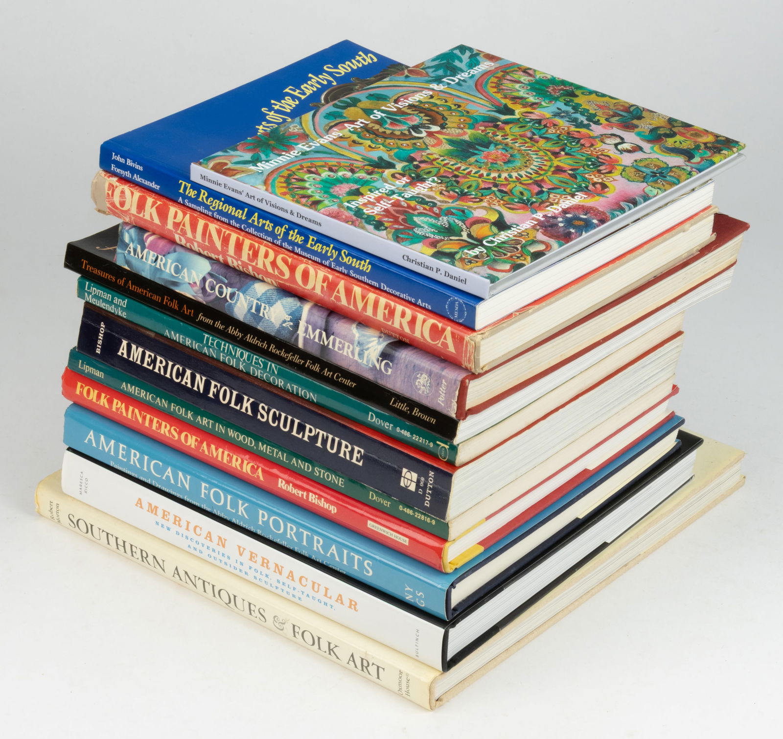 AMERICAN FOLK ART REFERENCE VOLUMES, LOT OF 11 (1 of 1)