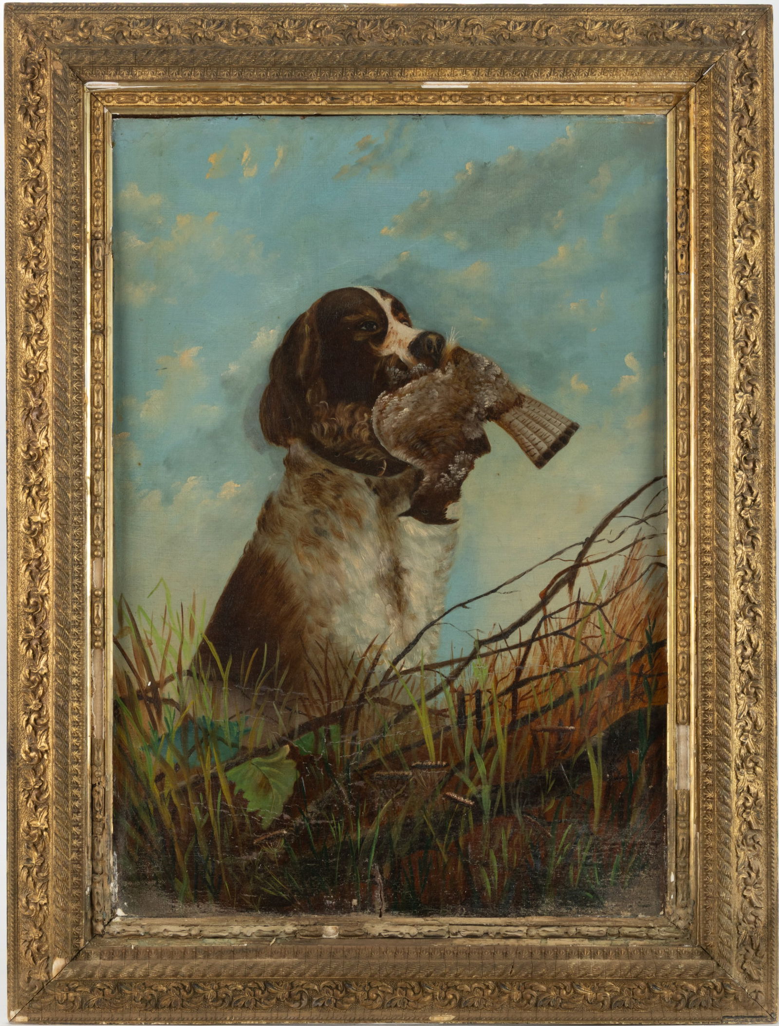 AMERICAN SCHOOL (20TH CENTURY) SPORTING PAINTING (1 of 4)