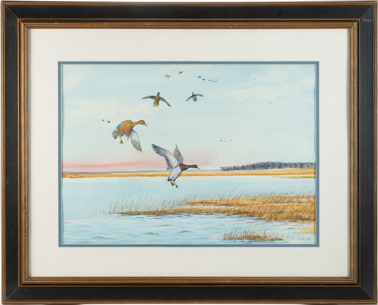 AMERICAN SCHOOL (20TH CENTURY) SPORTING PAINTING (1 of 4)