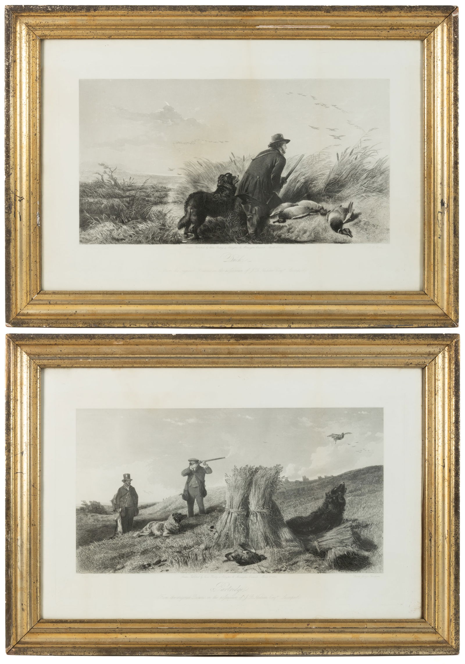 19TH CENTURY BRITISH SPORTING ENGRAVINGS, LOT OF TWO (1 of 5)