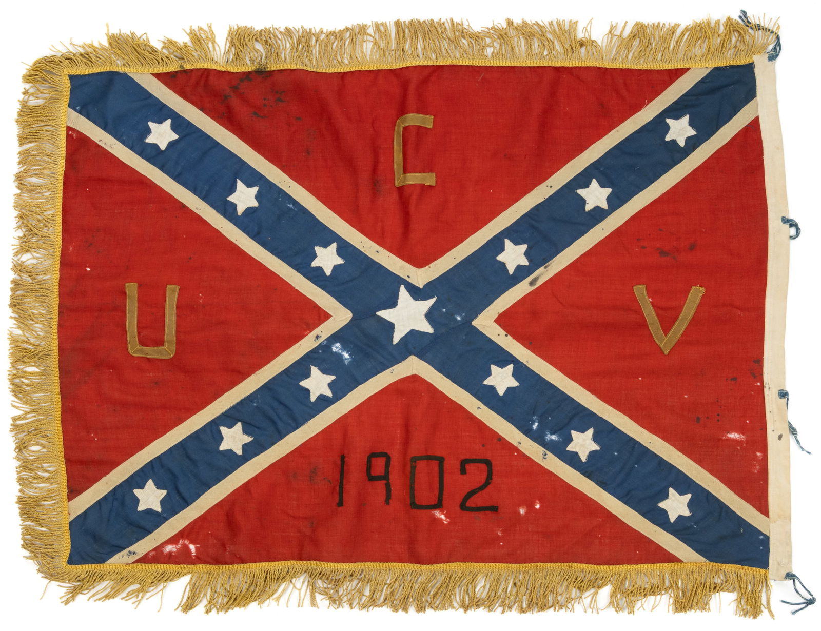 UNITED CONFEDERATE VETERANS / UCV REUNION PARADE FLAG (1 of 5)