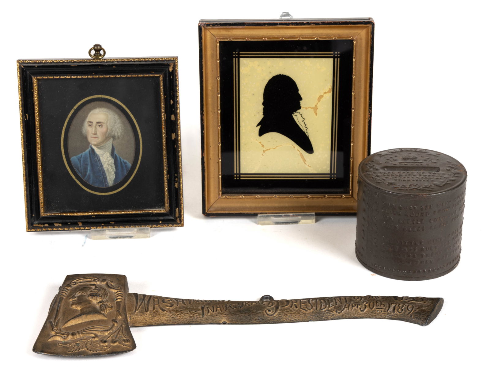 ASSORTED GEORGE WASHINGTON-RELATED ARTICLES, LOT OF THREE (1 of 5)