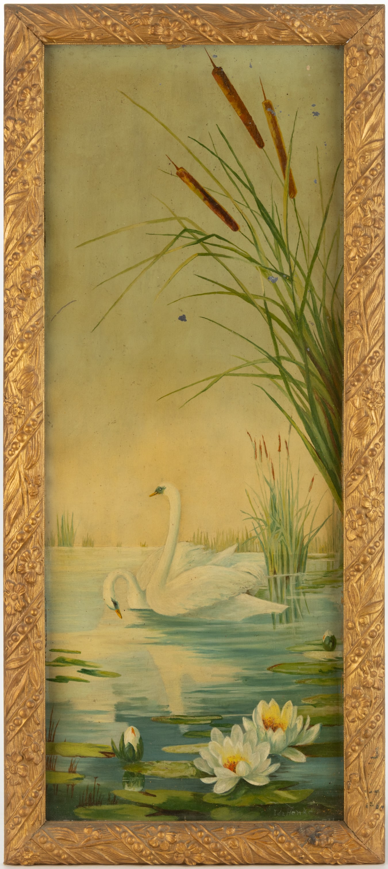 IDA FLORENCE HENKEL (SHENANDOAH VALLEY OF VIRGINIA, 1878-1935) NATURE PAINTING (1 of 3)