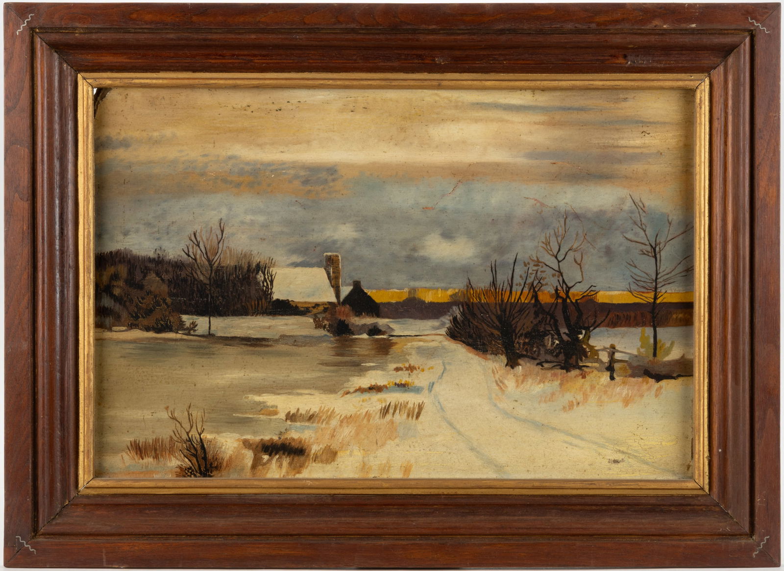 IDA FLORENCE HENKEL (SHENANDOAH VALLEY OF VIRGINIA, 1878-1935) LANDSCAPE PAINTING (1 of 3)