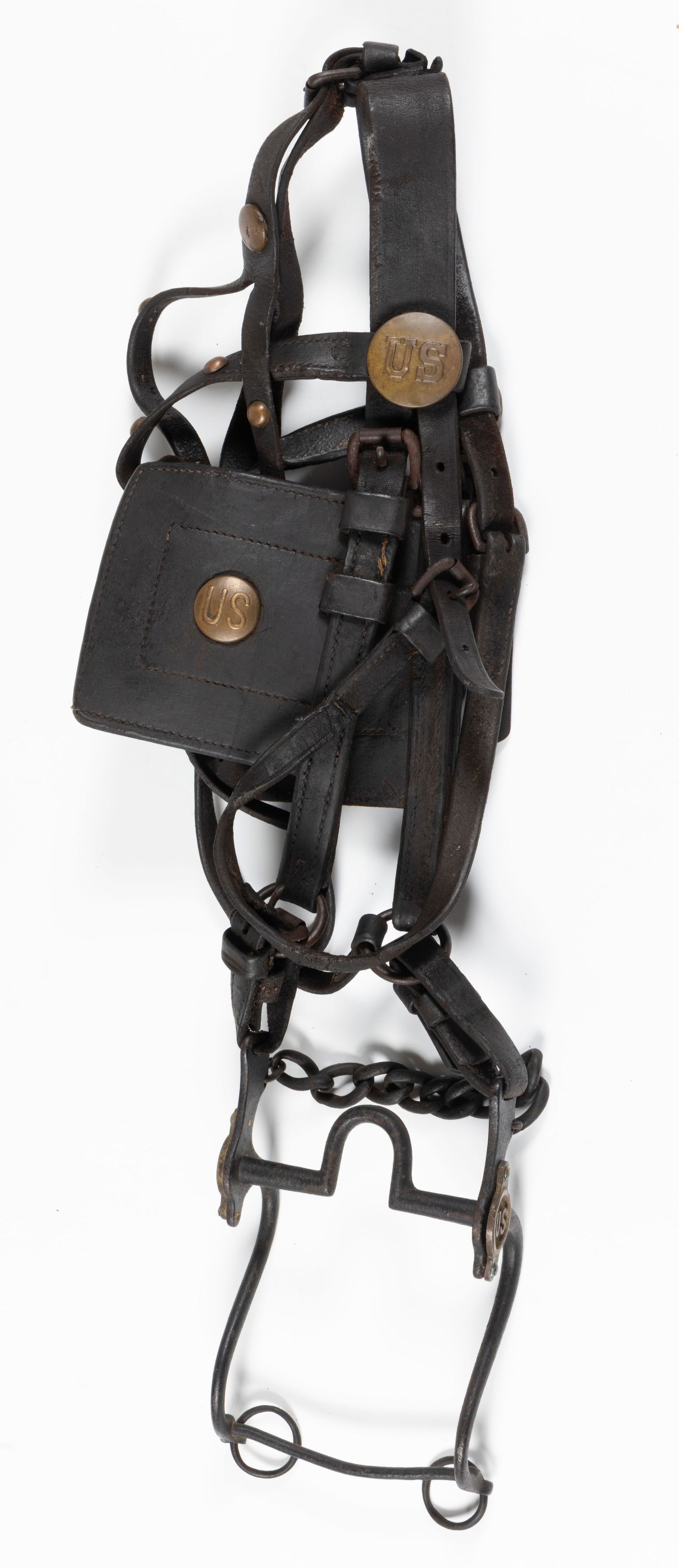 CIVIL WAR / INDIAN WARS UNITED STATES BIT AND BRIDLE SET (1 of 2)